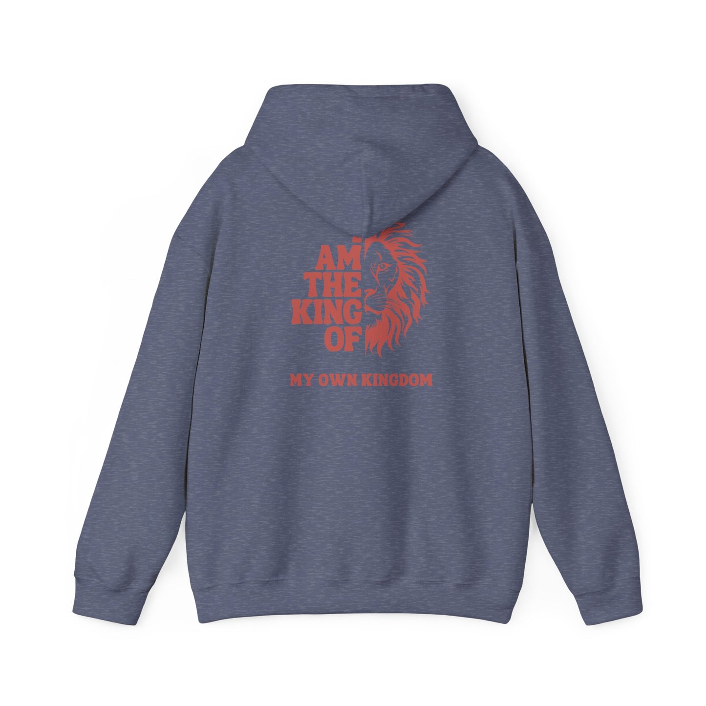 King Design Unisex Heavy Blend Hoodie – Soft Fleece, Warm & Durable for Everyday Wear