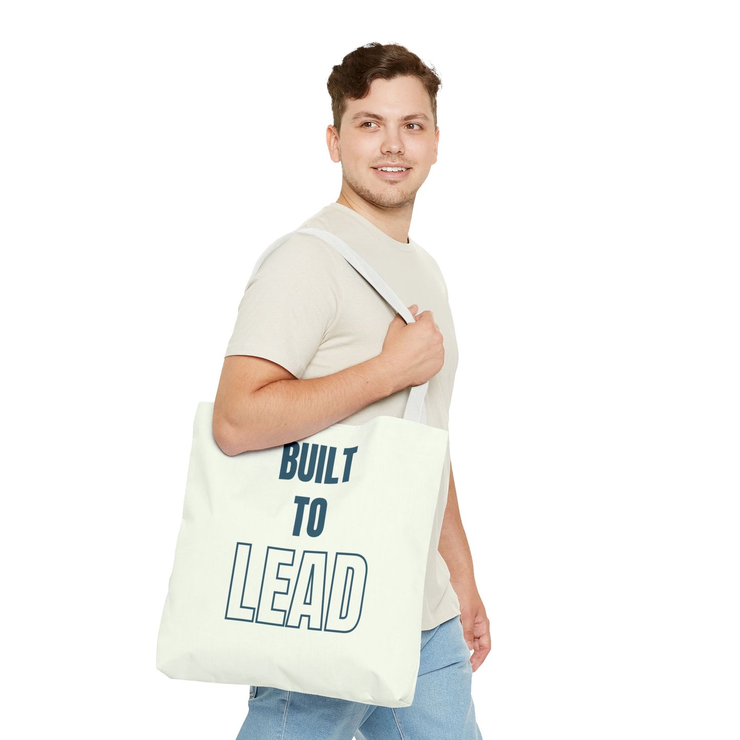 Built to Lead Durable Everyday Tote Bag – Spacious, Lightweight & Versatile for Work, Gym & Travel