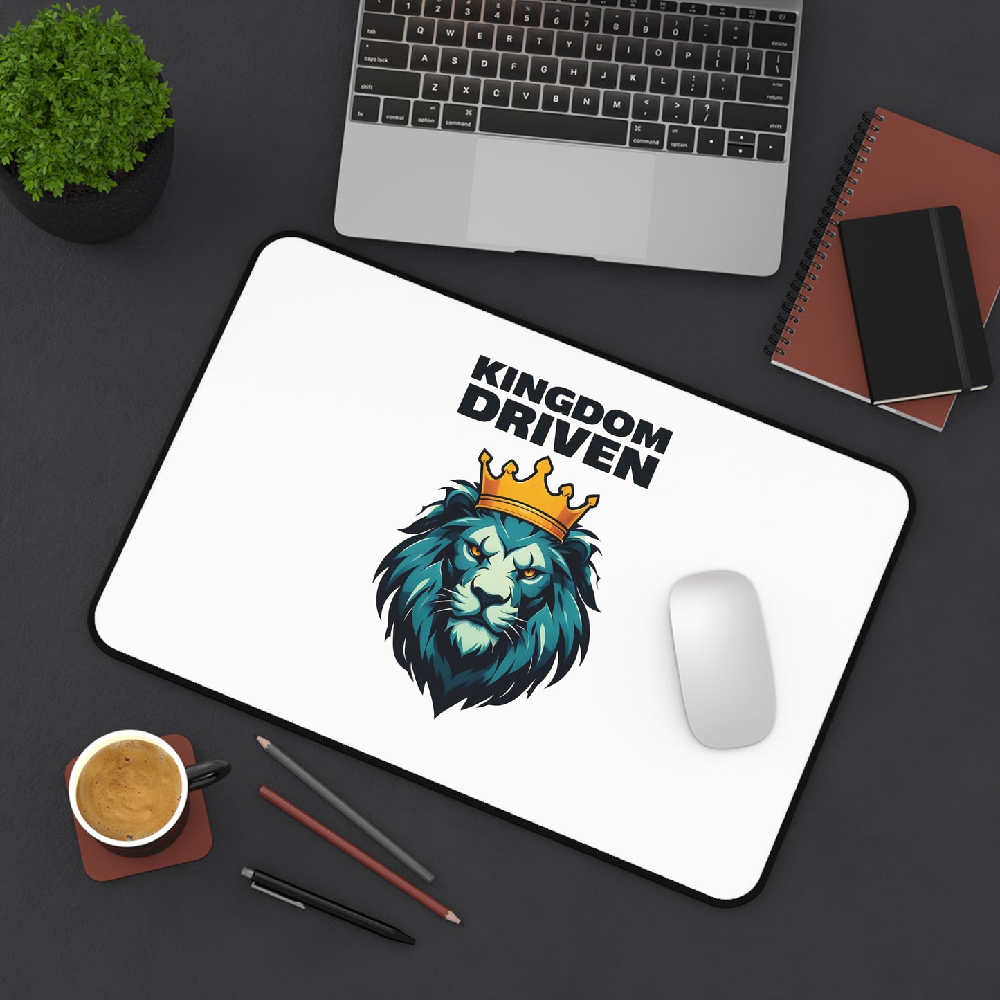 Kingdom Driven Desk Mat – Large Non-Slip Surface for Office & Gaming Setup