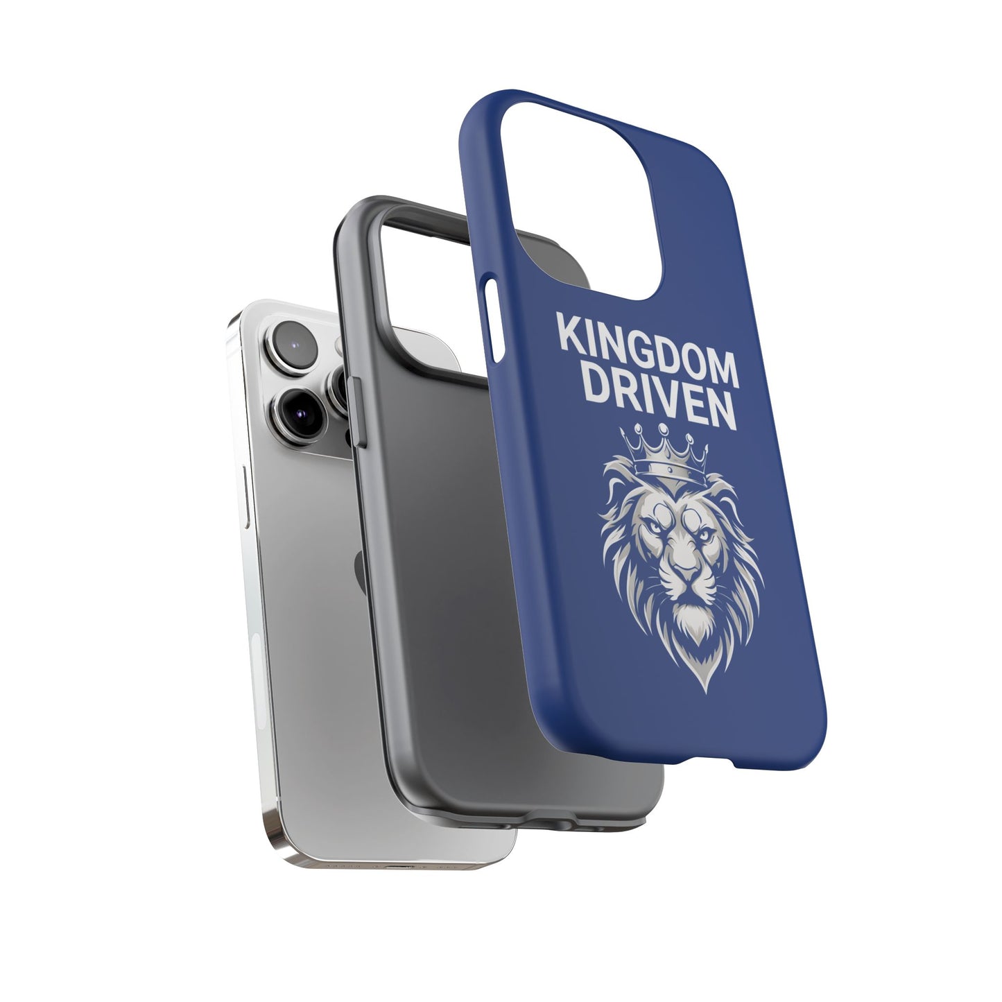 Kingdom Driven Phone Case - Royal Lion Design for iPhone 12 to iPhone 16