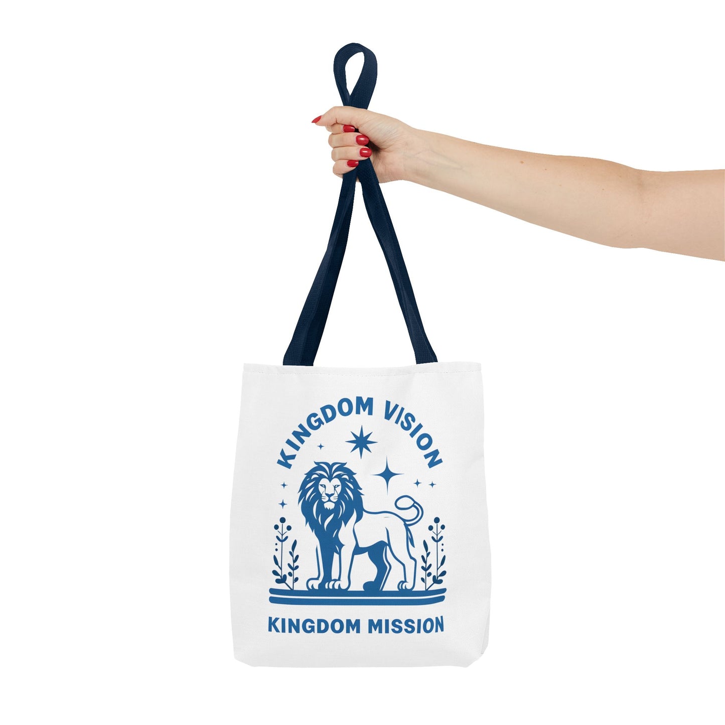 Kingdom Vision Lion Tote Bag β Durable Canvas Bag with Bold & Empowering Design