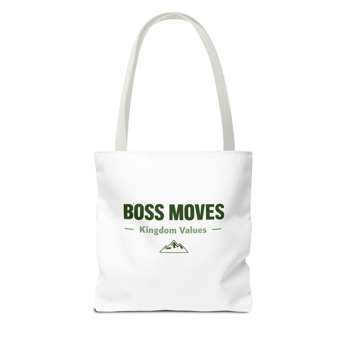 Boss Moves Tote Bag β Durable Canvas Bag with Empowering Kingdom Values Design for Everyday Use