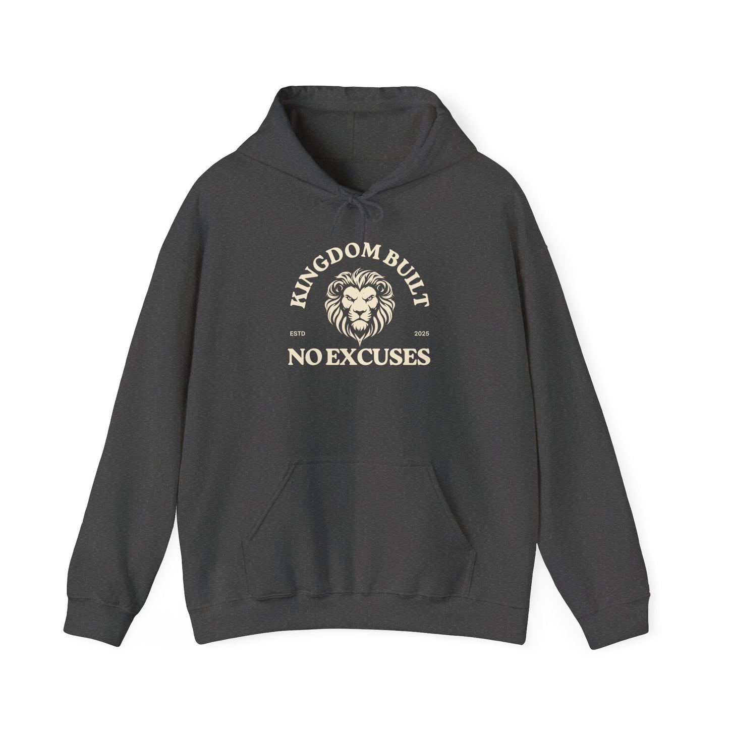 Kingdom Built Unisex Heavy Blend Hoodie – Soft Fleece, Warm & Durable for Everyday Wear