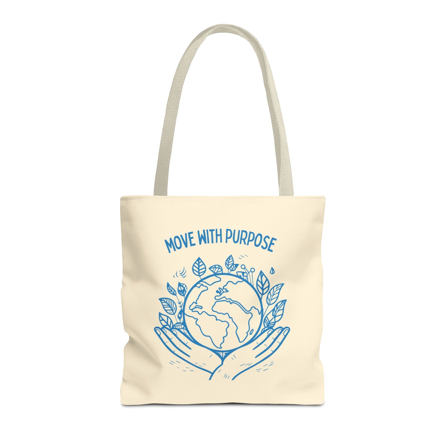 Move with Purpose Durable Everyday Tote Bag – Spacious, Lightweight & Versatile Carryall