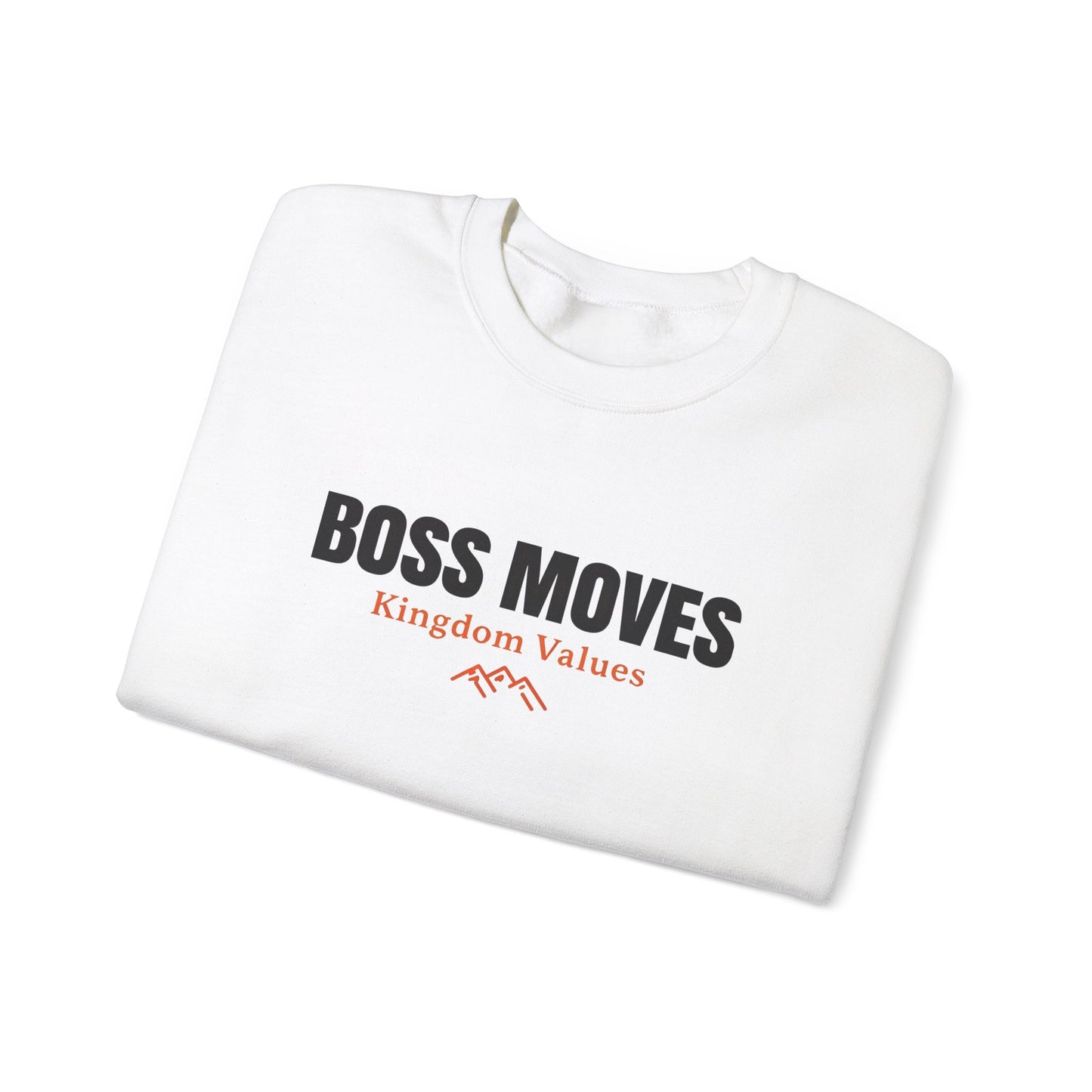 Boss Moves Crewneck Sweatshirt – Soft & Cozy Unisex Pullover for Casual & Streetwear Style