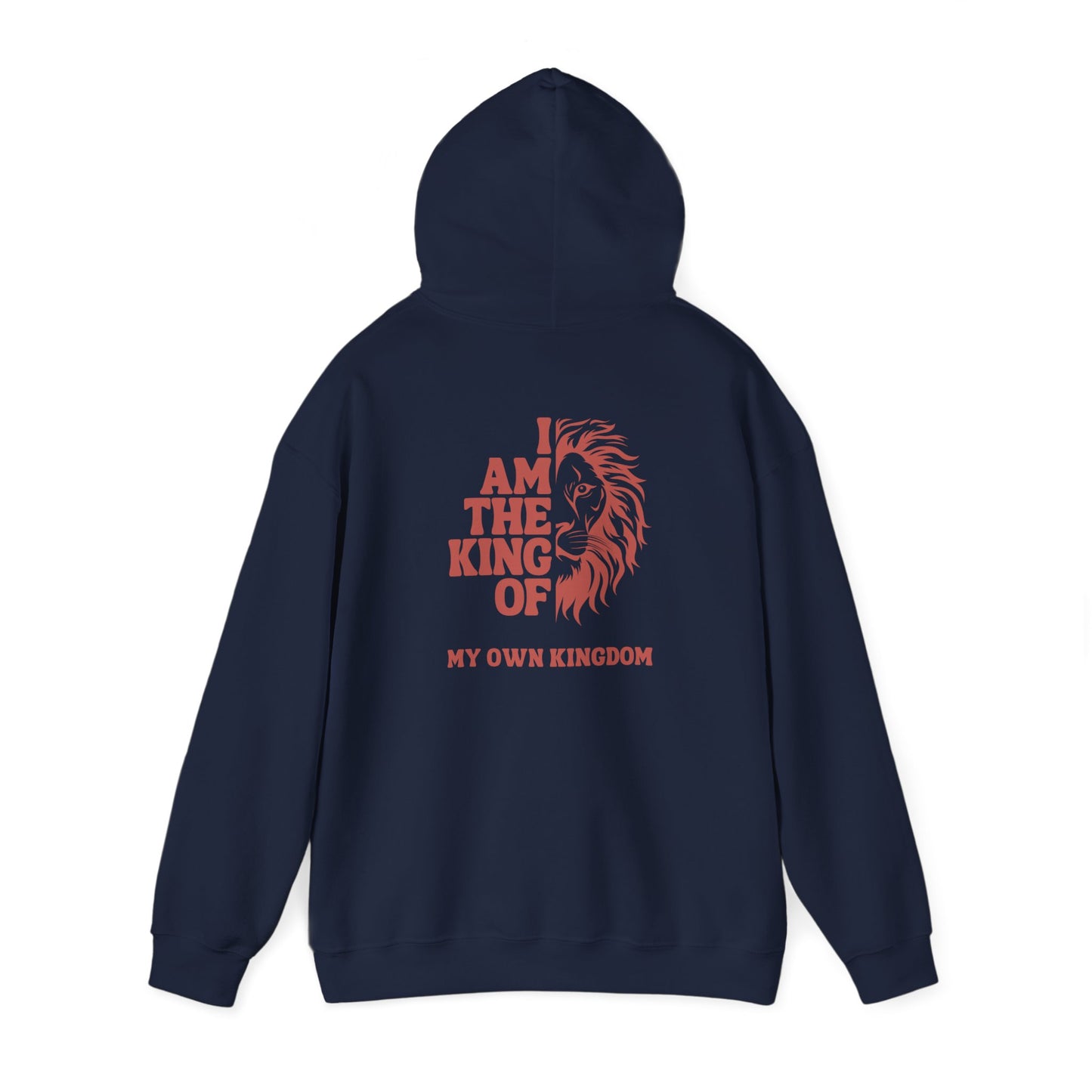 King Design Unisex Heavy Blend Hoodie – Soft Fleece, Warm & Durable for Everyday Wear