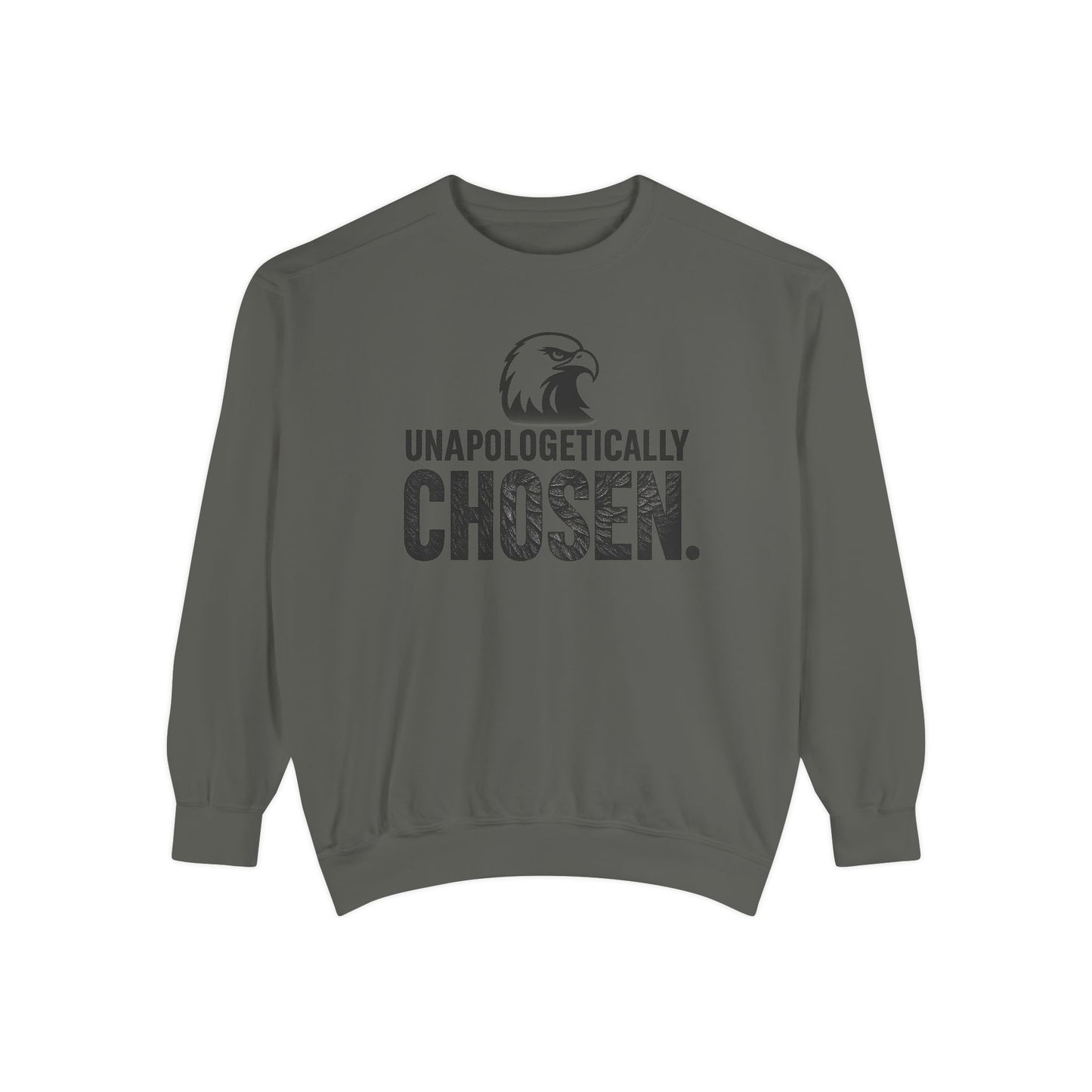 Unapologetically Chosen Unisex Heavyweight Sweatshirt , Soft, Warm & Durable for Everyday Comfort