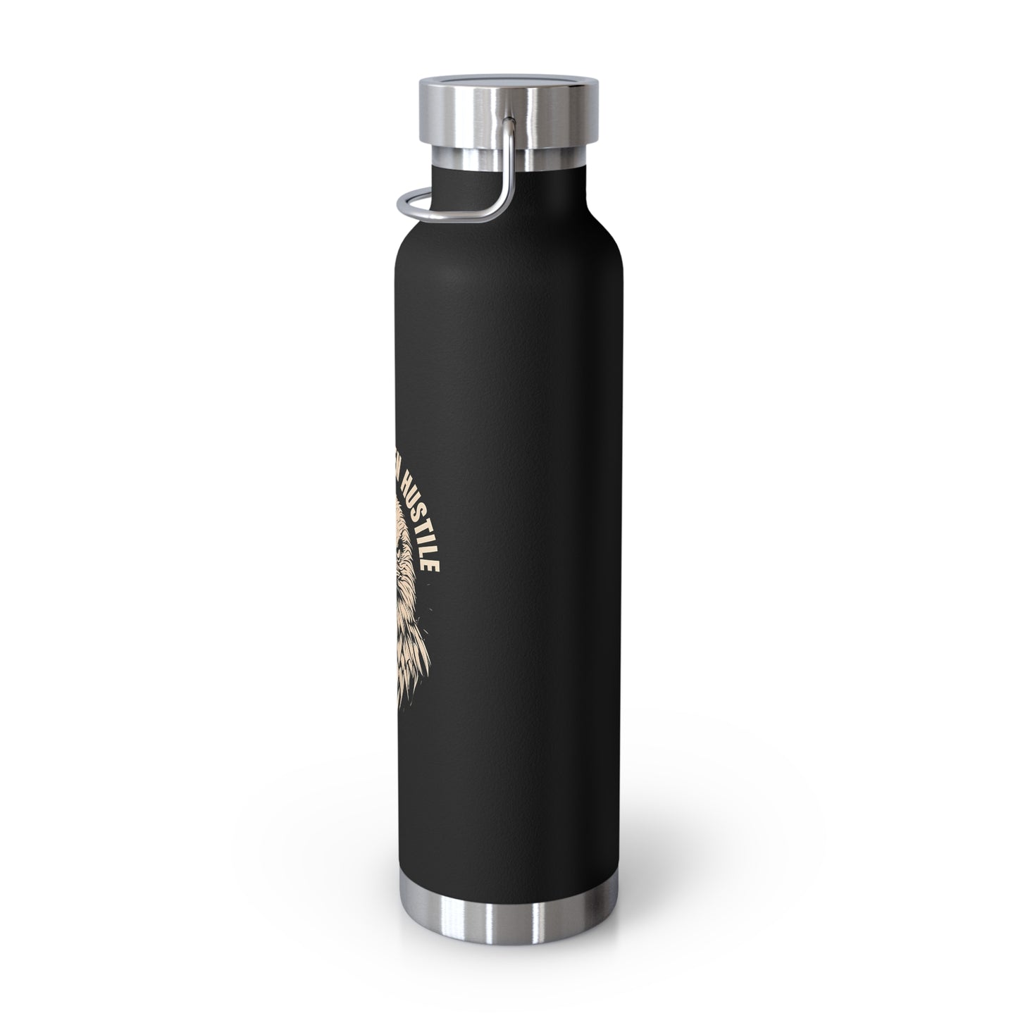 Purpose-Driven Hustle Insulated Water Bottle – 22oz Copper Vacuum, Double-Wall Stainless Steel, Hot & Cold Retention