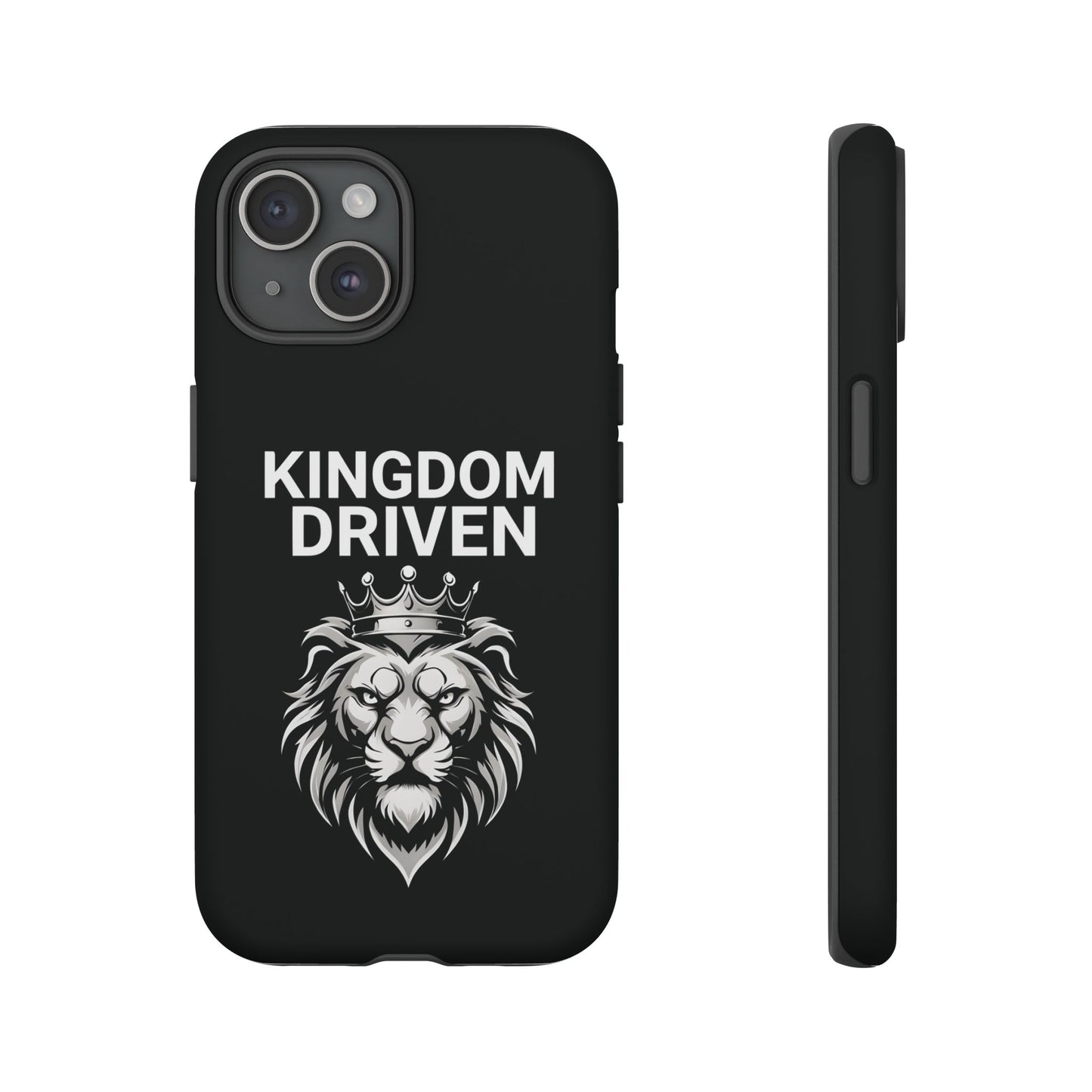 Kingdom Driven Phone Case - Royal Lion Design for iPhone 12 to iPhone 16