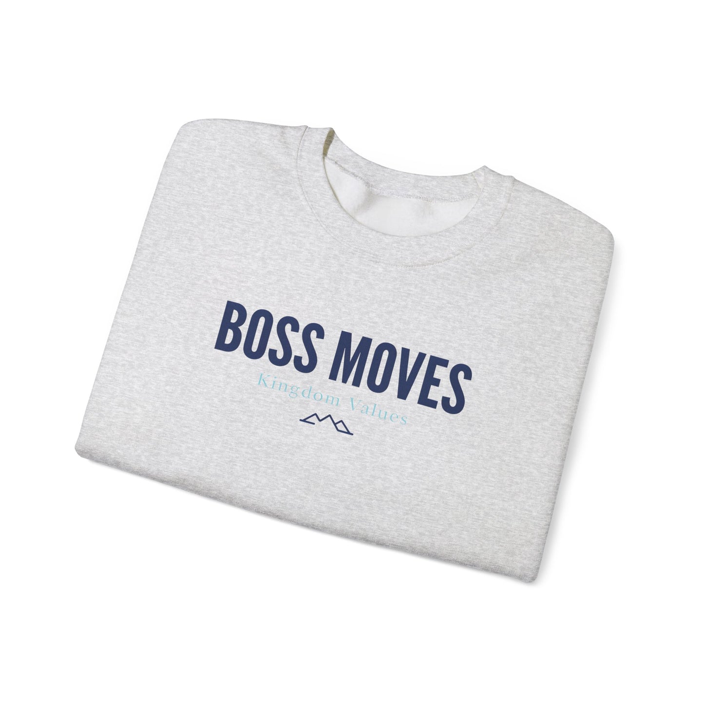 Boss Moves Crewneck Sweatshirt – Soft & Cozy Unisex Pullover for Casual & Streetwear Style