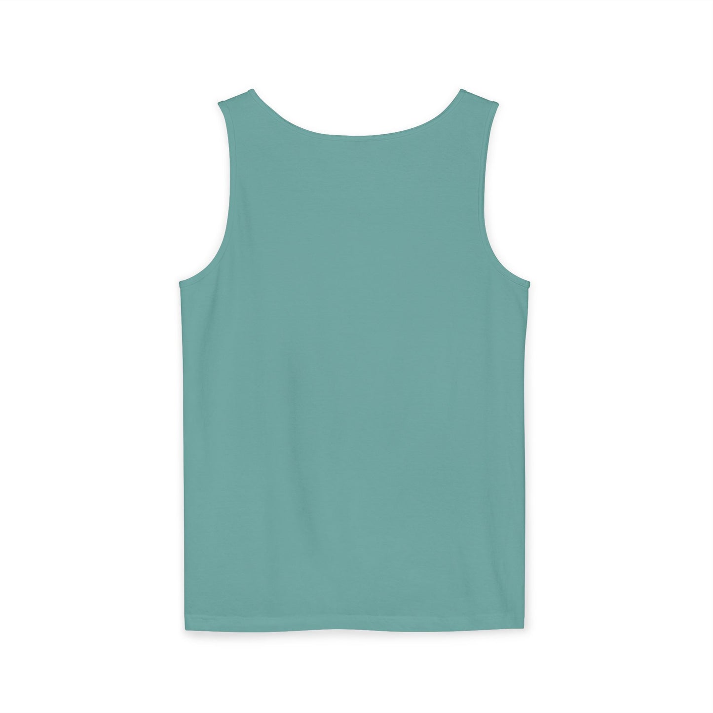 Alpha Waves Unisex Garment-Dyed Tank Top – Summer Fit for Beach Days, Relaxed Casual Wear, Travel Outfit