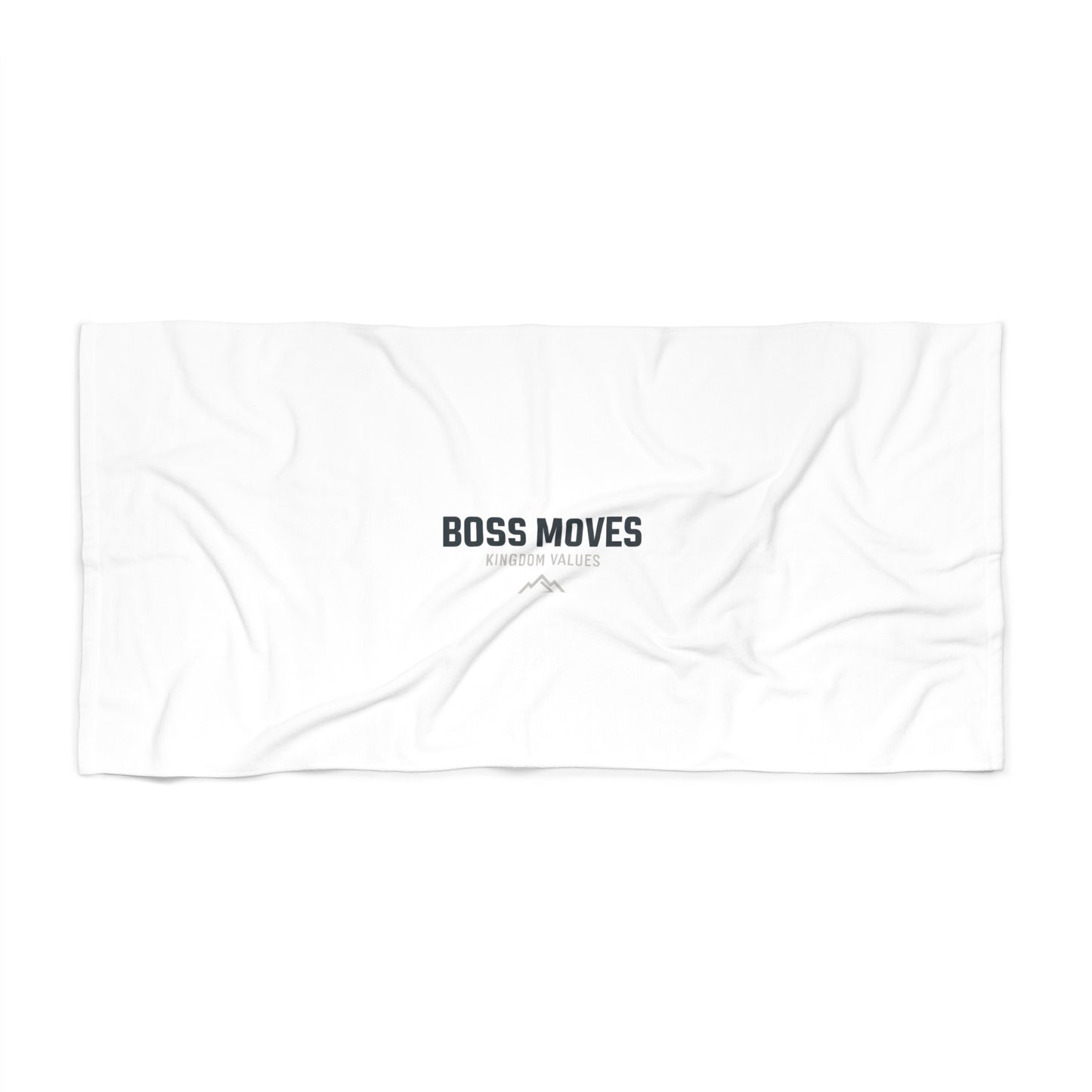 Boss Moves Beach Towel – Soft & Absorbent Towel for Pool, Travel, and Outdoor Use