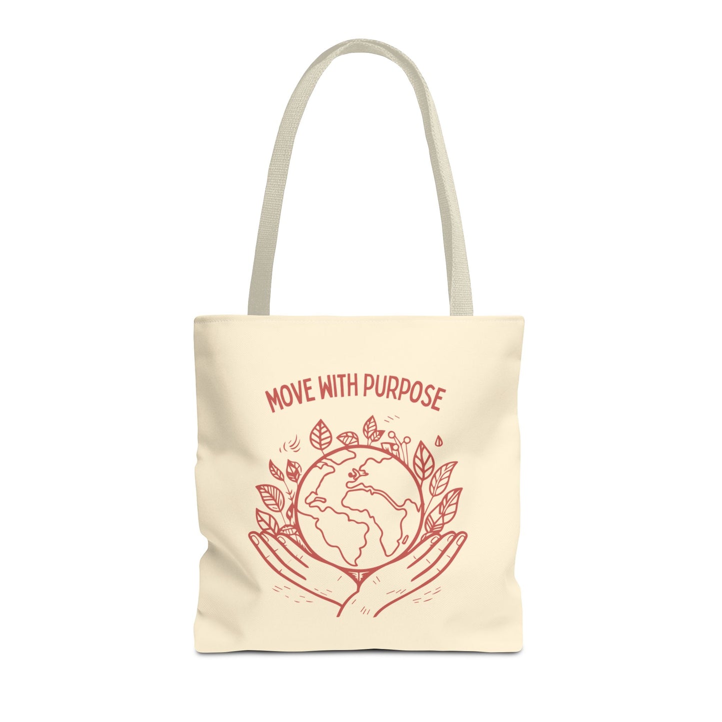 Move with Purpose Durable Everyday Tote Bag – Spacious, Lightweight & Versatile Carryall