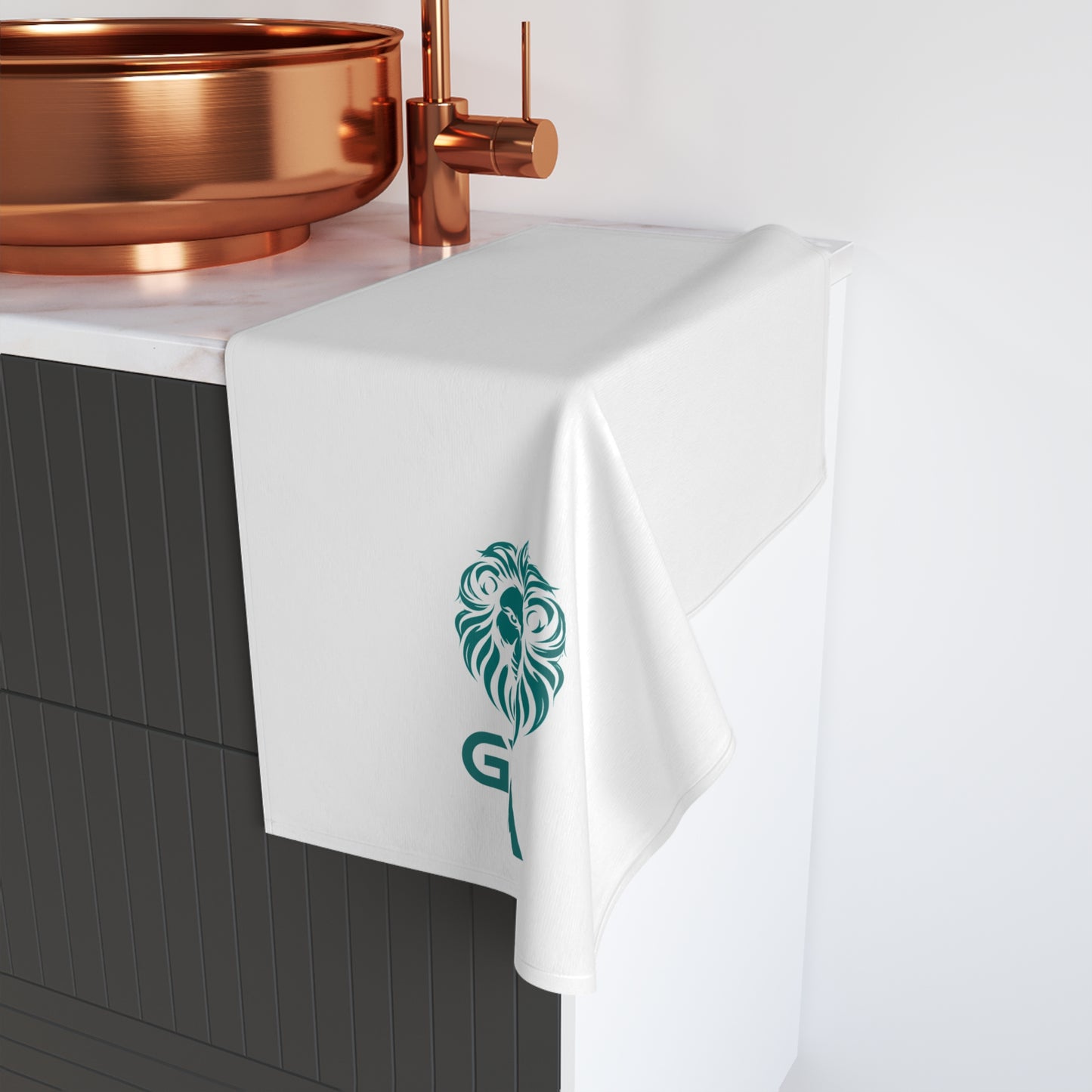 GVA Logo Hand Towel – Ultra-Soft, Absorbent & Stylish for Home, Gym & Gifts