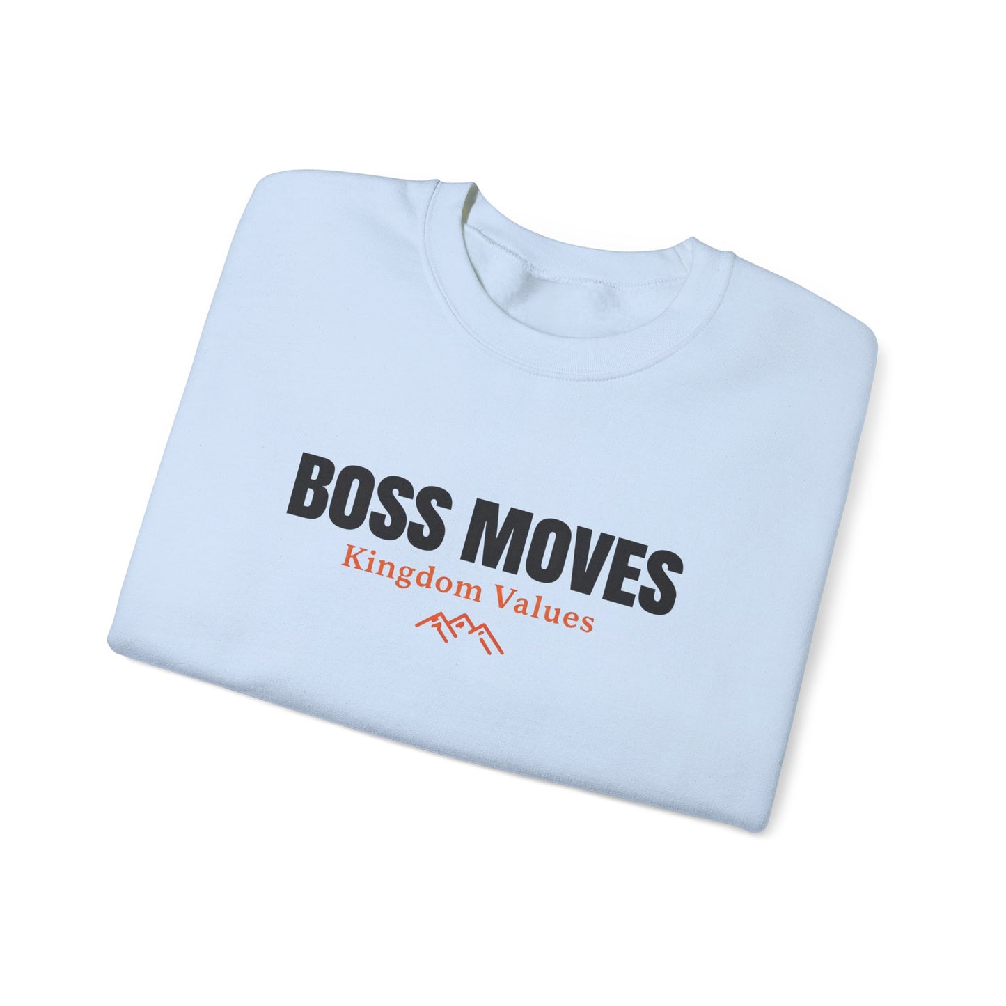 Boss Moves Crewneck Sweatshirt – Soft & Cozy Unisex Pullover for Casual & Streetwear Style