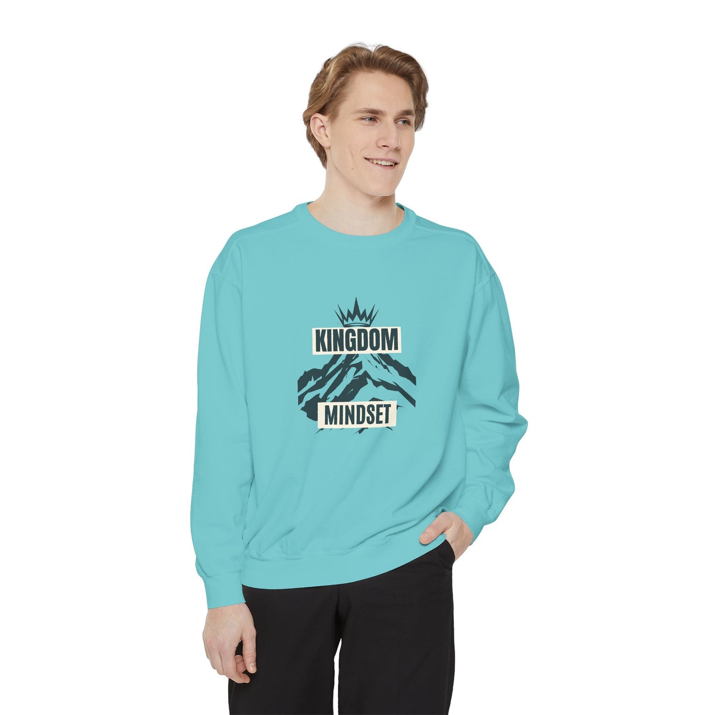 Kingdom Mindset Unisex Heavyweight Sweatshirt – Soft, Warm & Durable for Everyday Comfort
