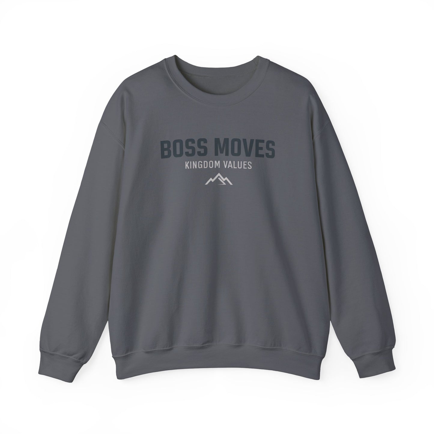 Boss Moves Crewneck Sweatshirt – Soft & Cozy Unisex Pullover for Casual & Streetwear Style