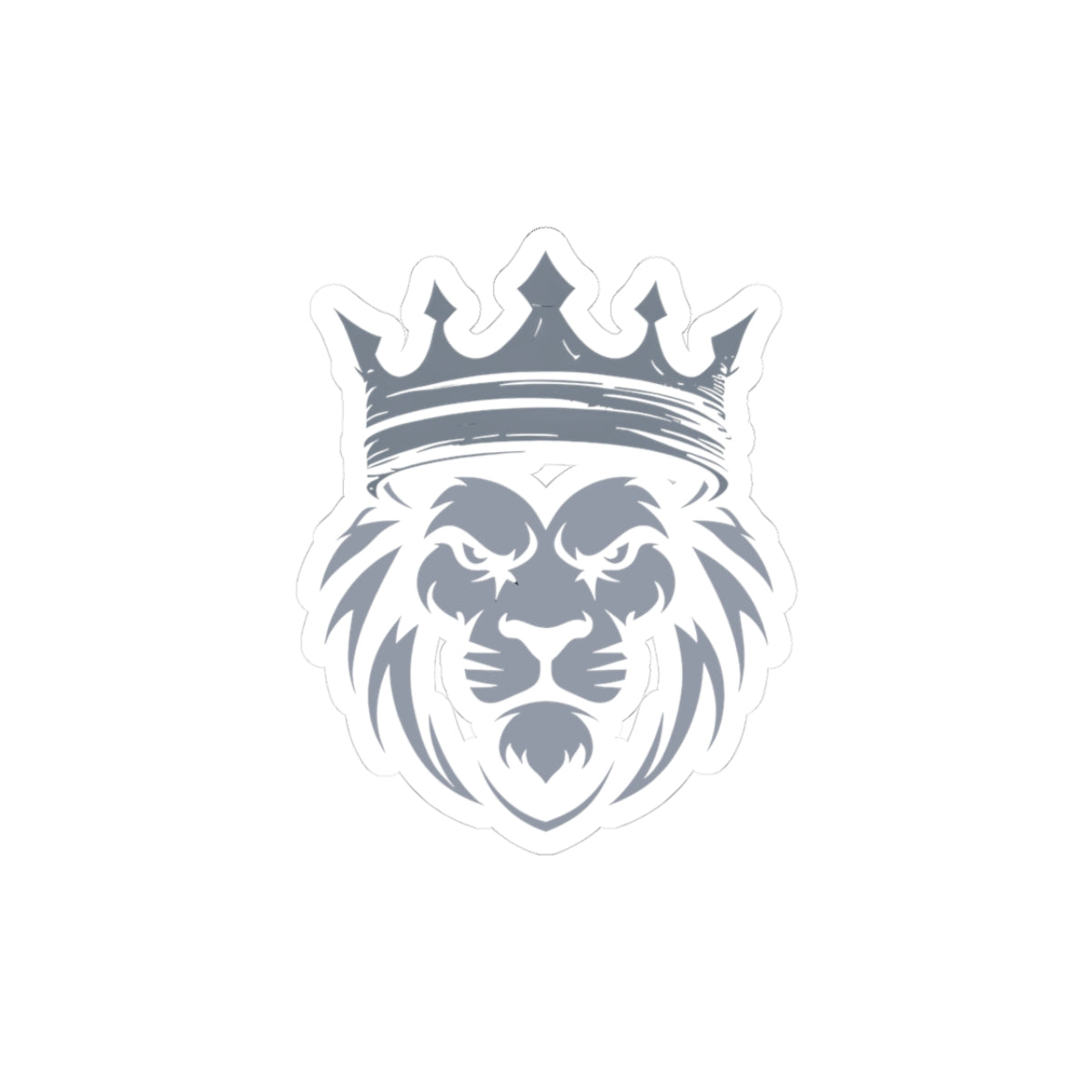 Lion Design Sticker – Durable Kiss-Cut, Glossy Finish, Scratch-Resistant