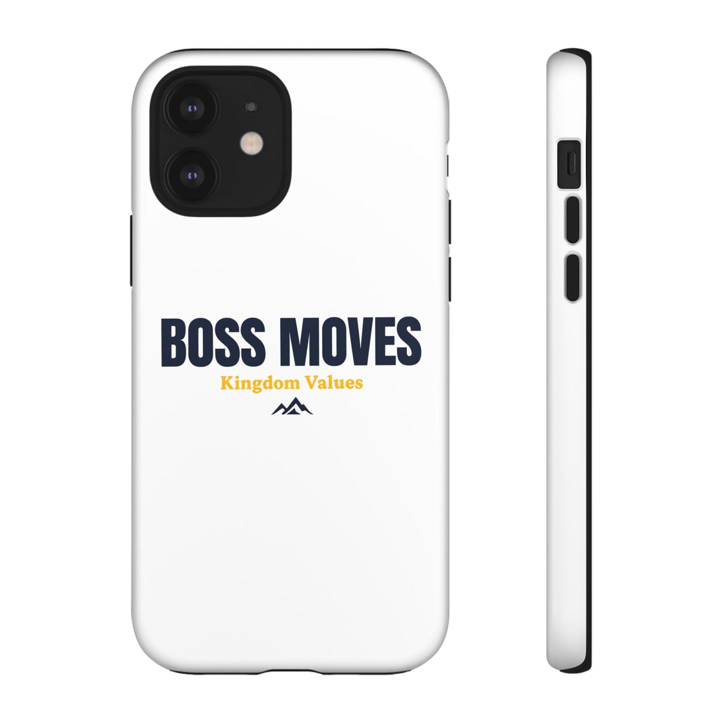 Boss Moves Phone Case - Kingdom Values Design for iPhone 12 to iPhone 16