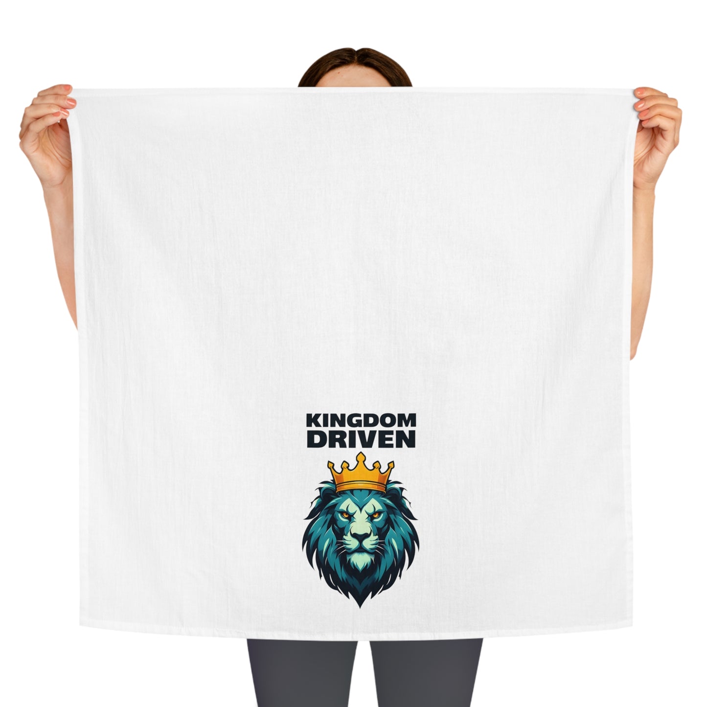 Kingdom Driven Absorbent & Durable Cotton Tea Towel – Quick-Drying Kitchen Essential