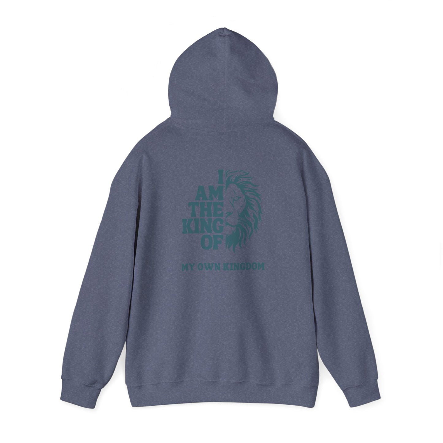 King Design Unisex Heavy Blend Hoodie – Soft Fleece, Warm & Durable for Everyday Wear