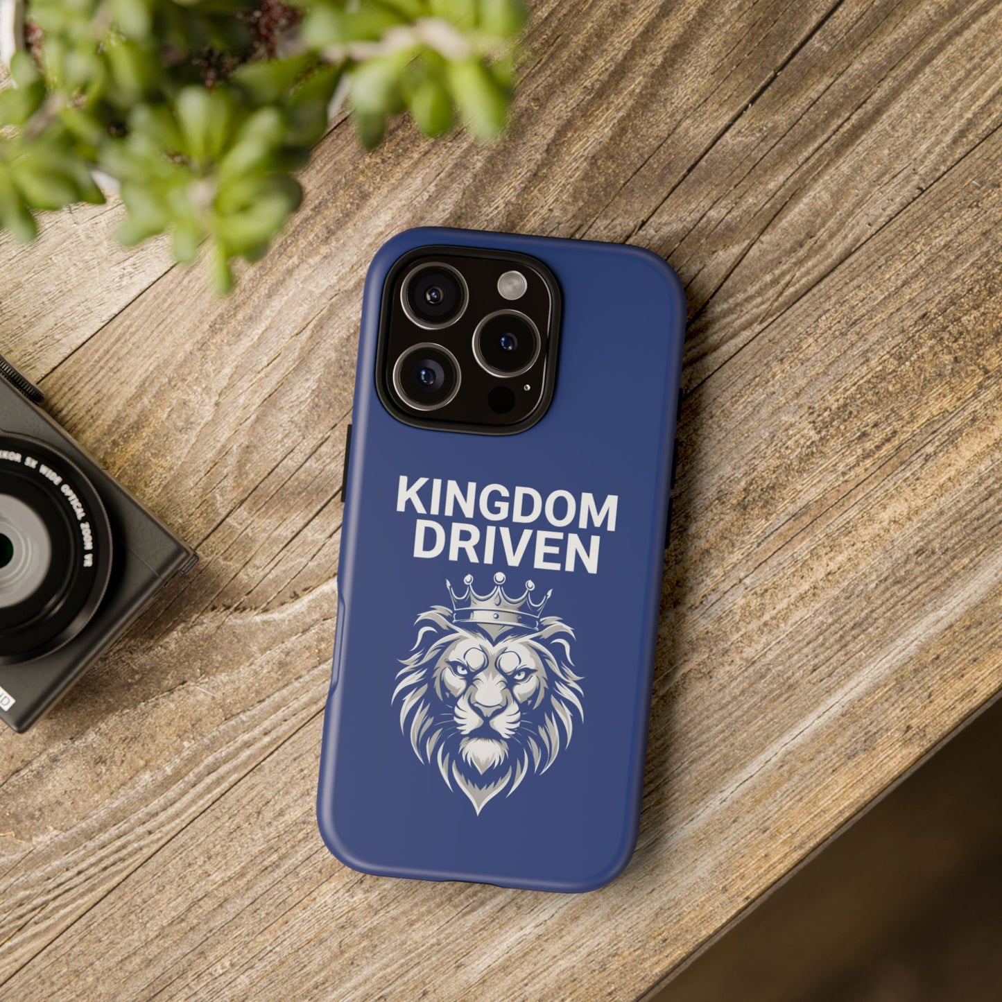 Kingdom Driven Phone Case - Royal Lion Design for iPhone 12 to iPhone 16