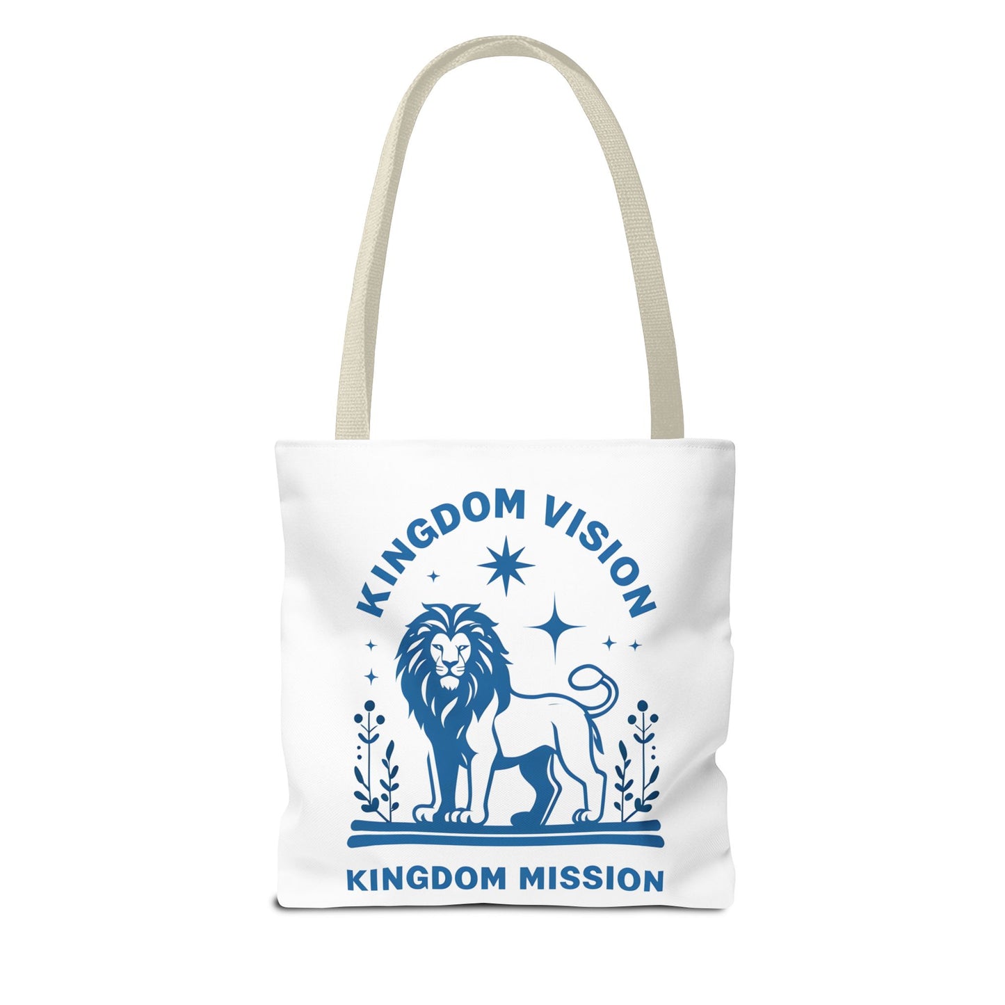 Kingdom Vision Lion Tote Bag β Durable Canvas Bag with Bold & Empowering Design