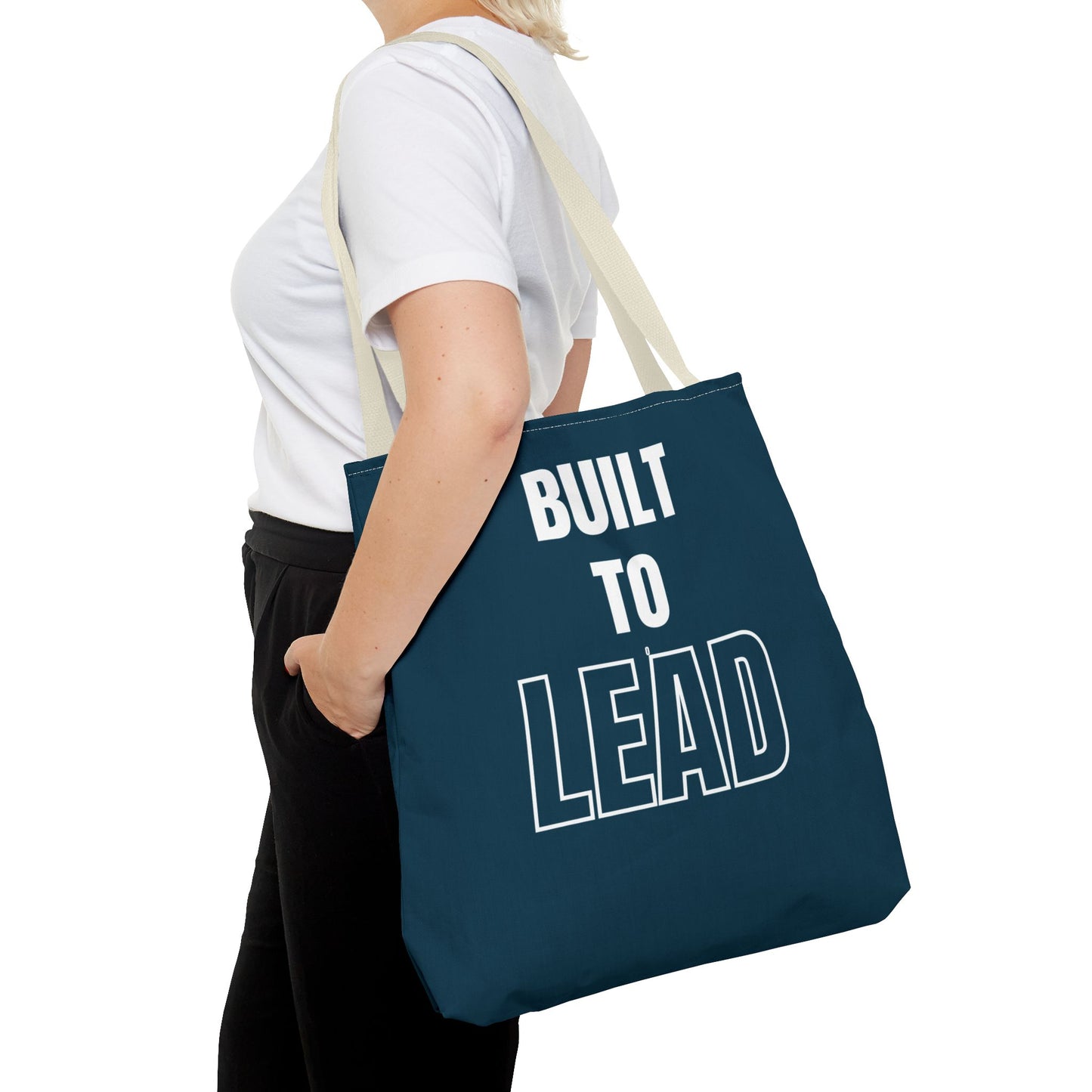 Built to Lead Durable Everyday Tote Bag – Spacious, Lightweight & Versatile for Work, Gym & Travel