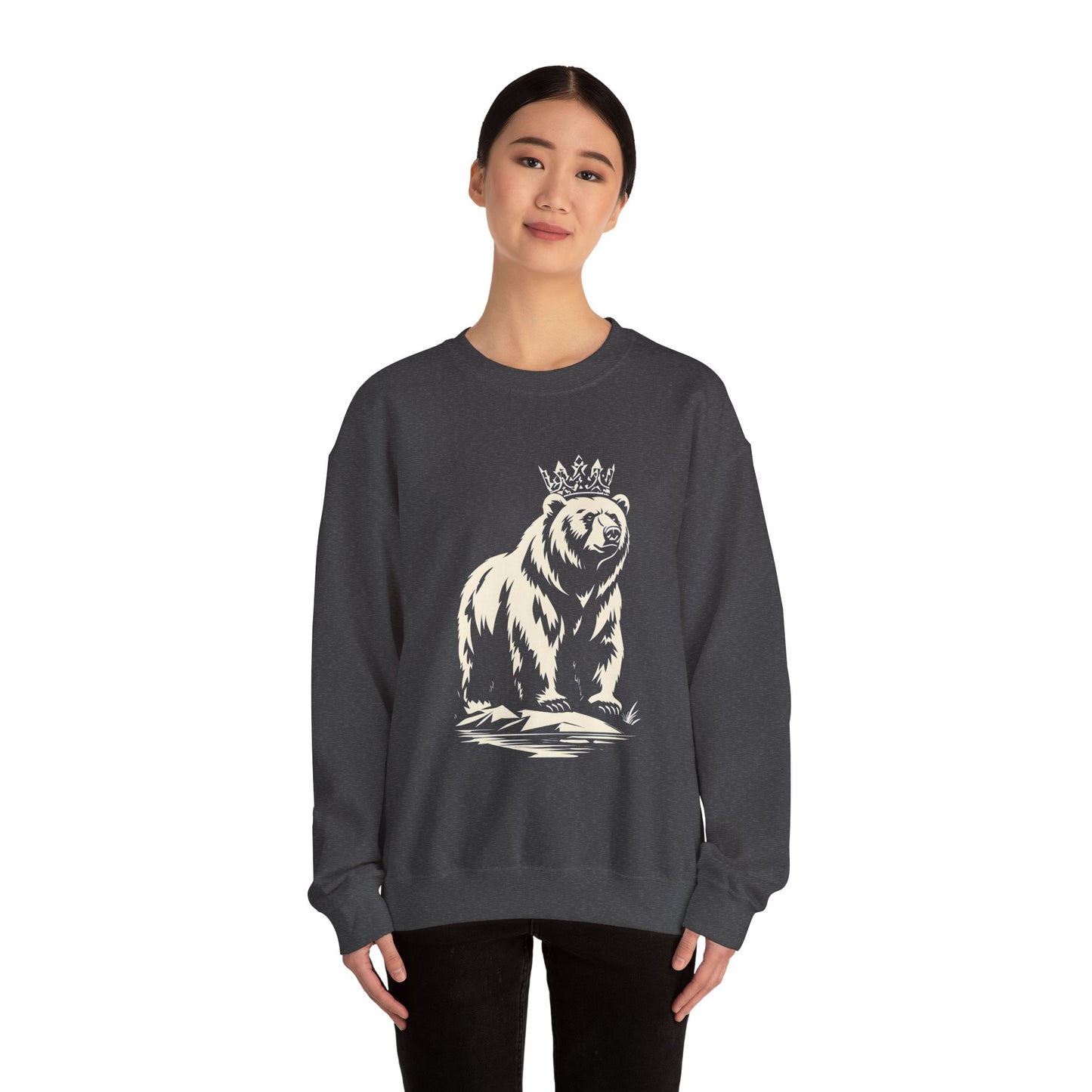 Unisex Heavy Blend Crewneck Sweatshirt – Soft Fleece, Classic Fit, Warm & Durable