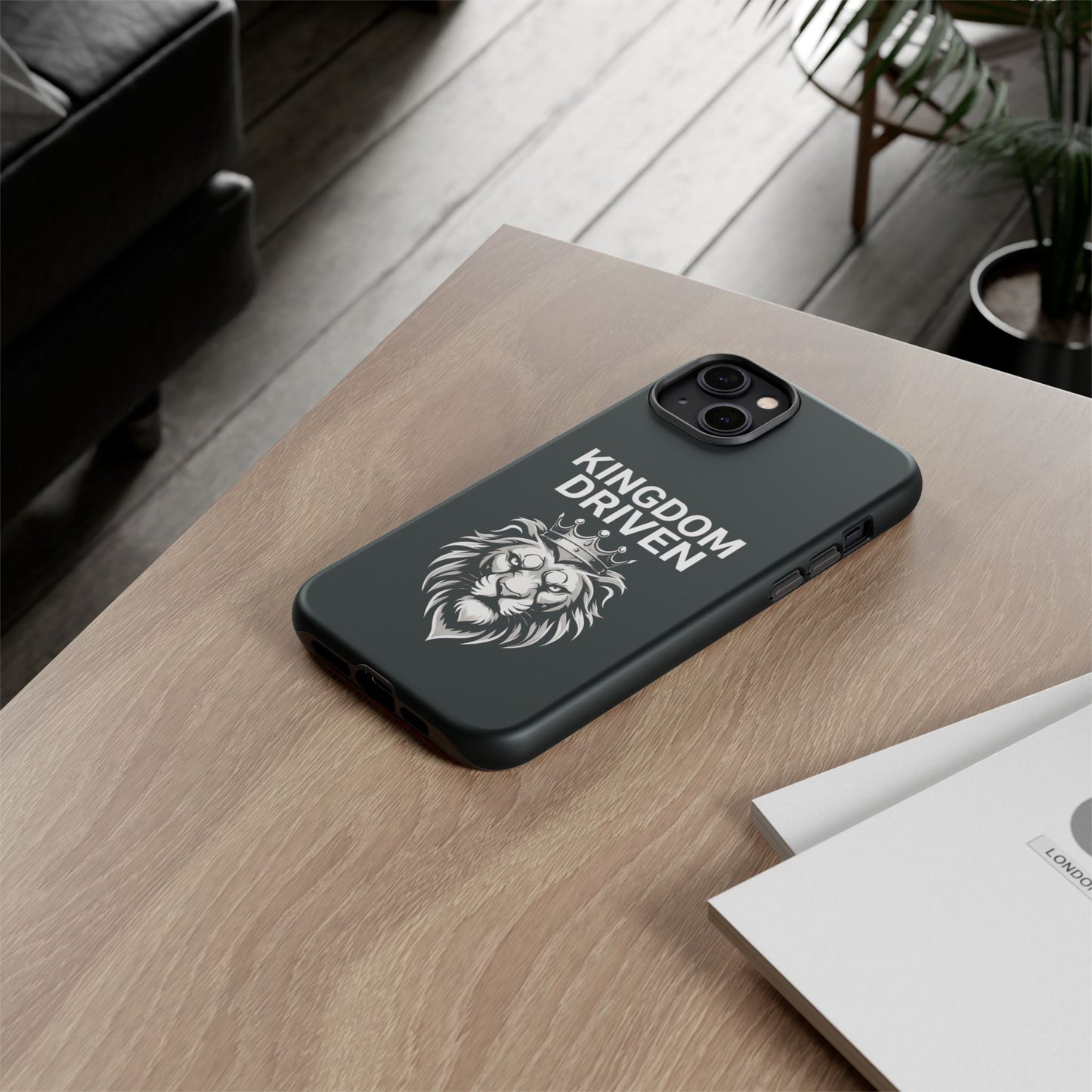 Kingdom Driven Phone Case - Royal Lion Design for iPhone 12 to iPhone 16