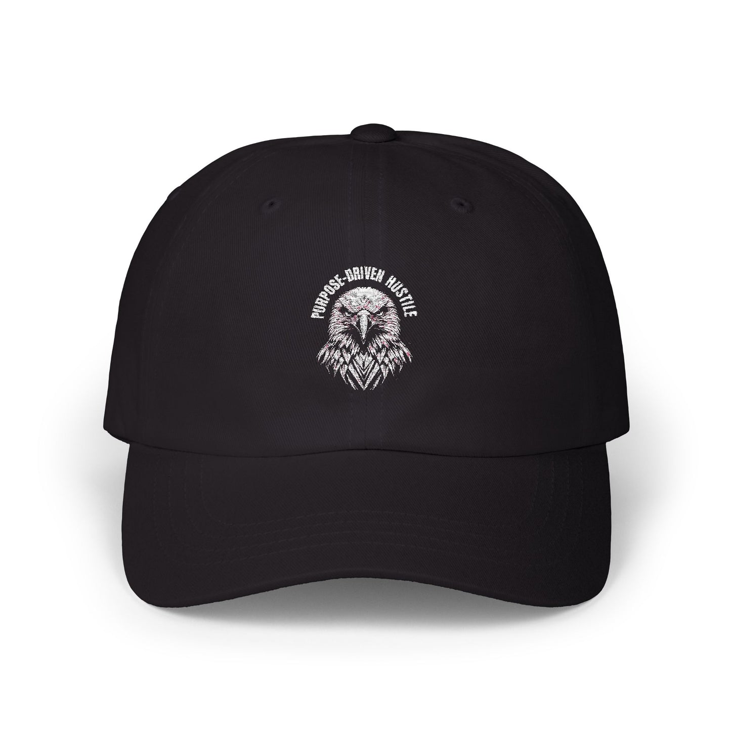 Purpose-Driven Hustle Dad Cap โ Adjustable Cotton Hat for Everyday Wear