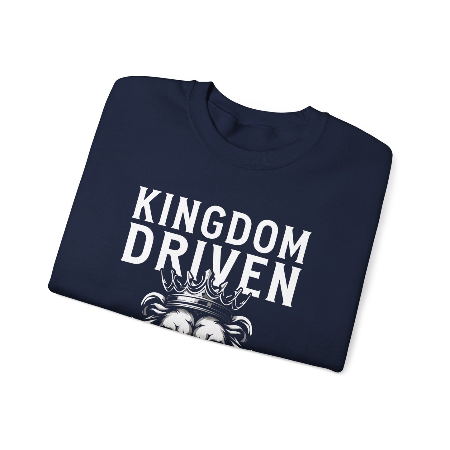 Kingdom Driven Crewneck Sweatshirt – Soft Fleece, Casual Comfort, Everyday Streetwear