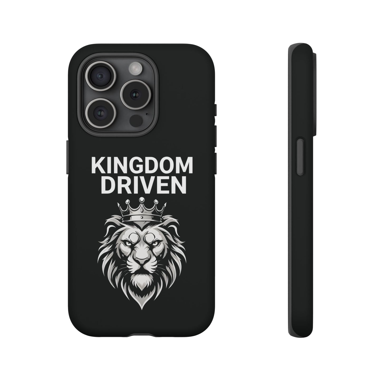 Kingdom Driven Phone Case - Royal Lion Design for iPhone 12 to iPhone 16