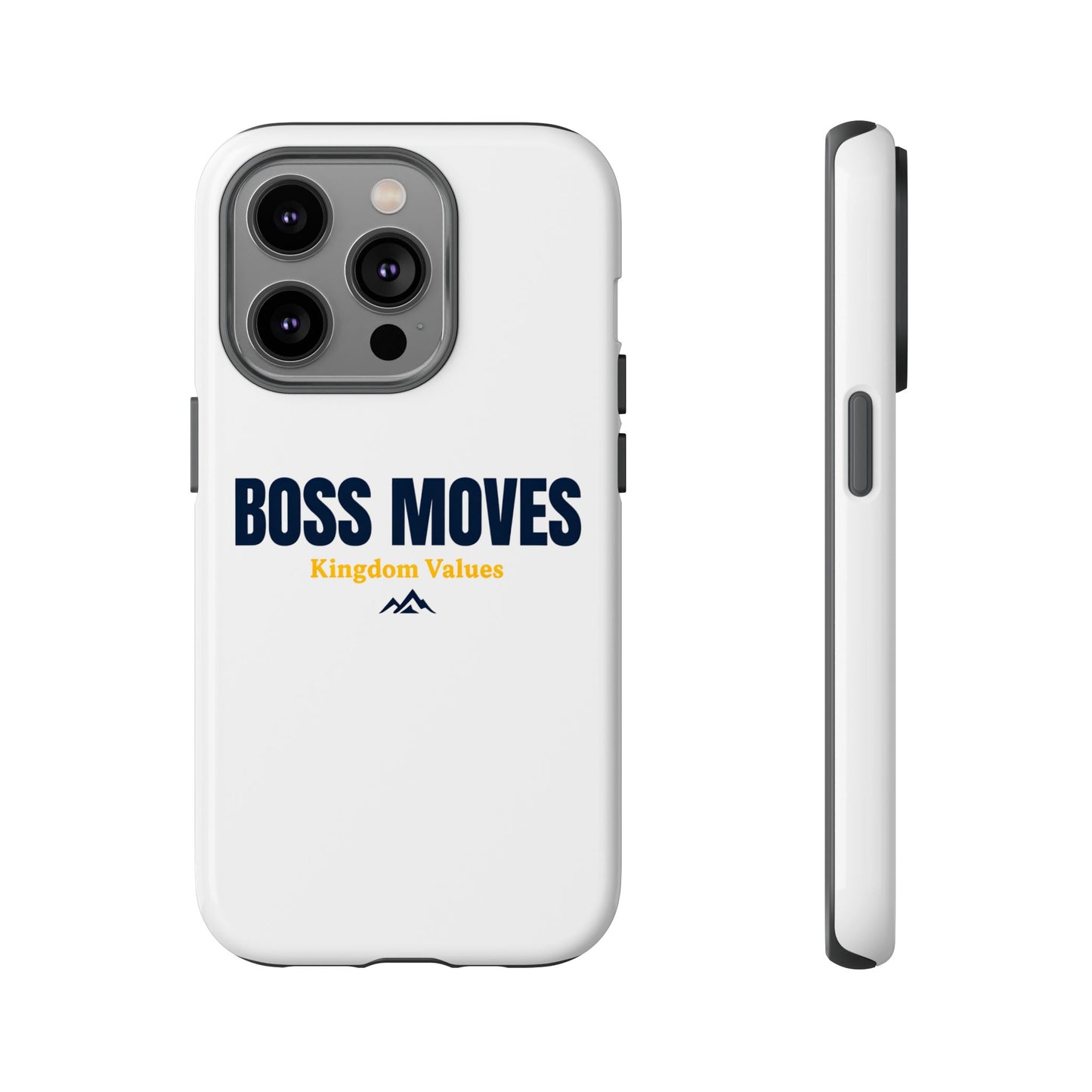 Boss Moves Phone Case - Kingdom Values Design for iPhone 12 to iPhone 16