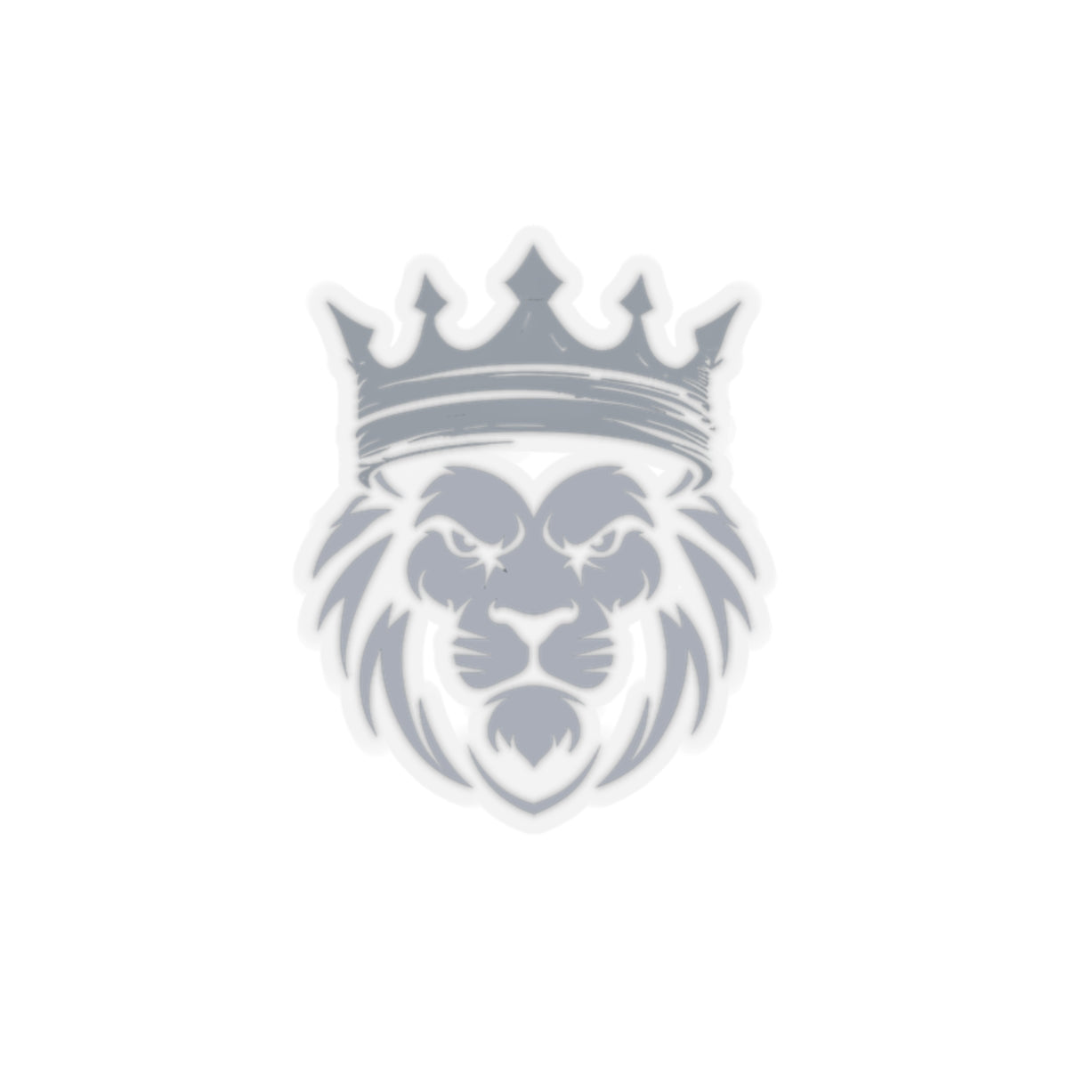 Lion Design Sticker – Durable Kiss-Cut, Glossy Finish, Scratch-Resistant