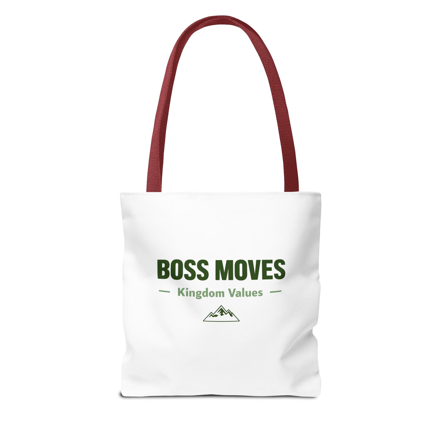 Boss Moves Tote Bag β Durable Canvas Bag with Empowering Kingdom Values Design for Everyday Use