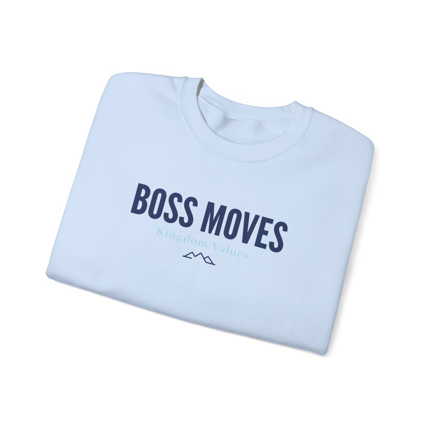 Boss Moves Crewneck Sweatshirt – Soft & Cozy Unisex Pullover for Casual & Streetwear Style
