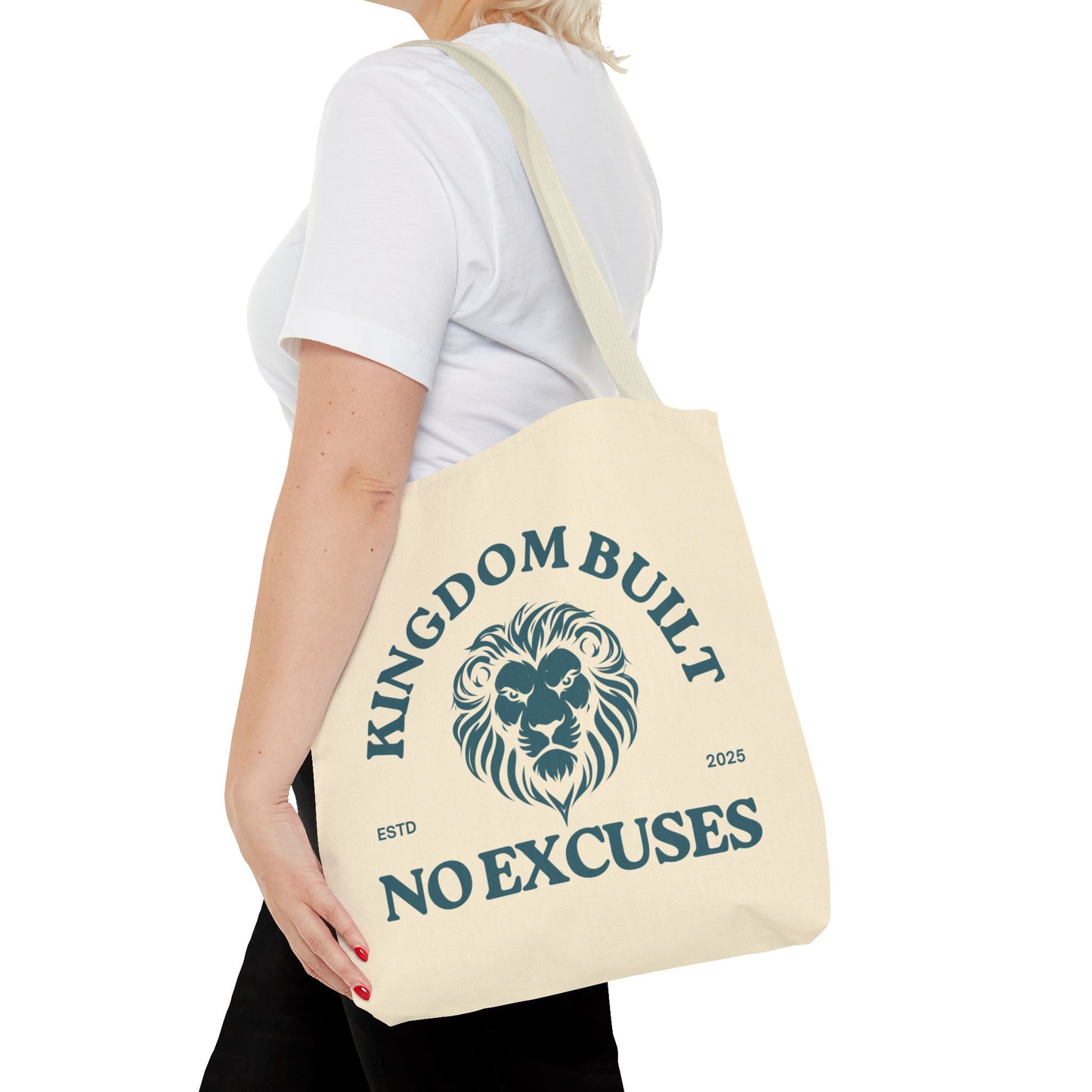 Kingdom Built Durable Everyday Tote Bag – Spacious, Lightweight & Versatile Carryall