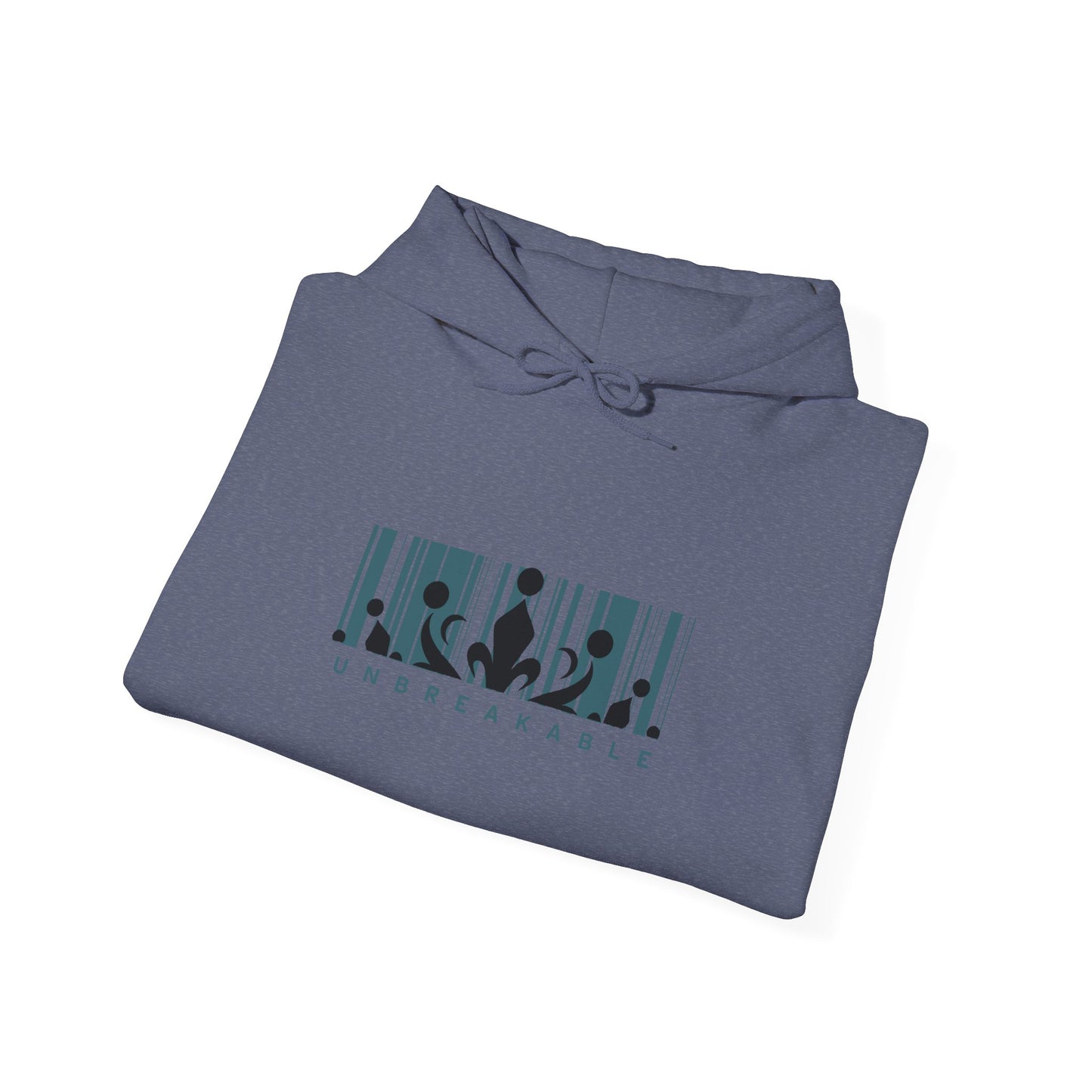 Unbreakable Unisex Heavy Blend Hoodie – Soft Fleece, Warm & Durable for Everyday Wear