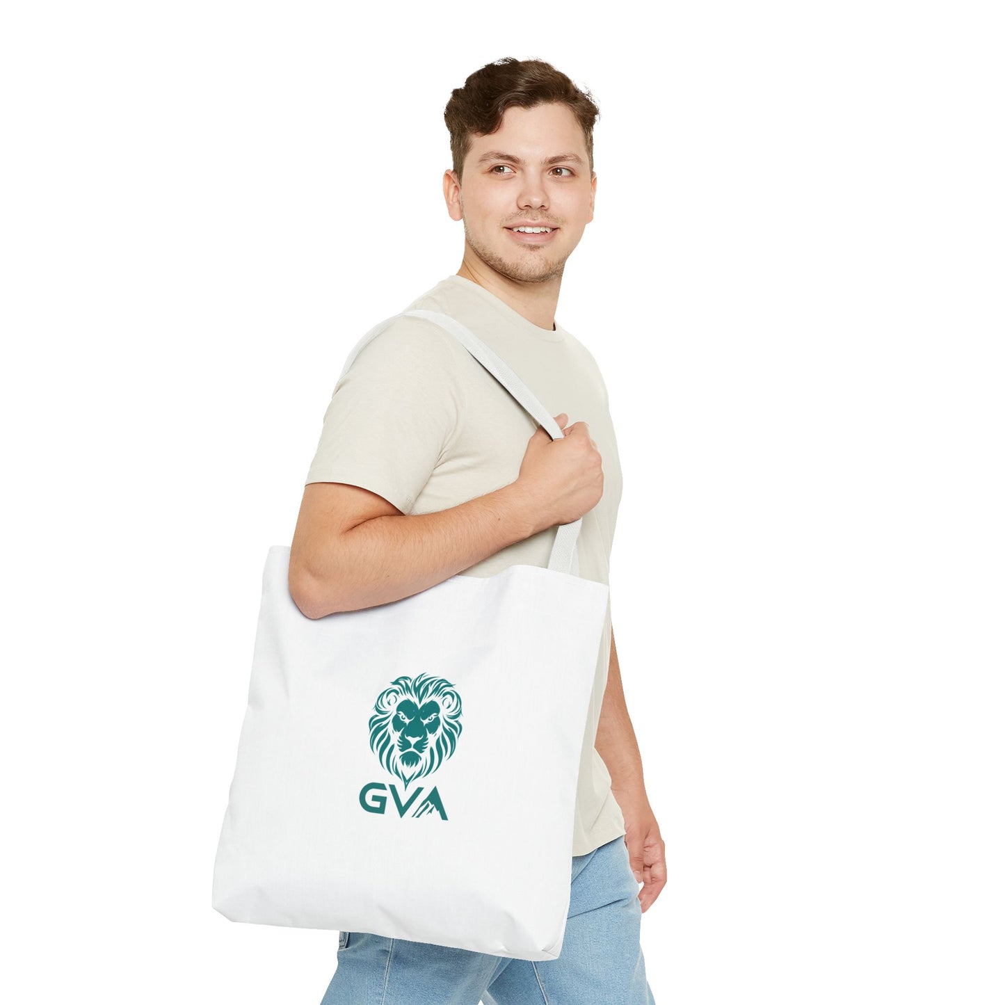 GVA Logo Durable Everyday Tote Bag – Spacious, Lightweight & Versatile Carryall