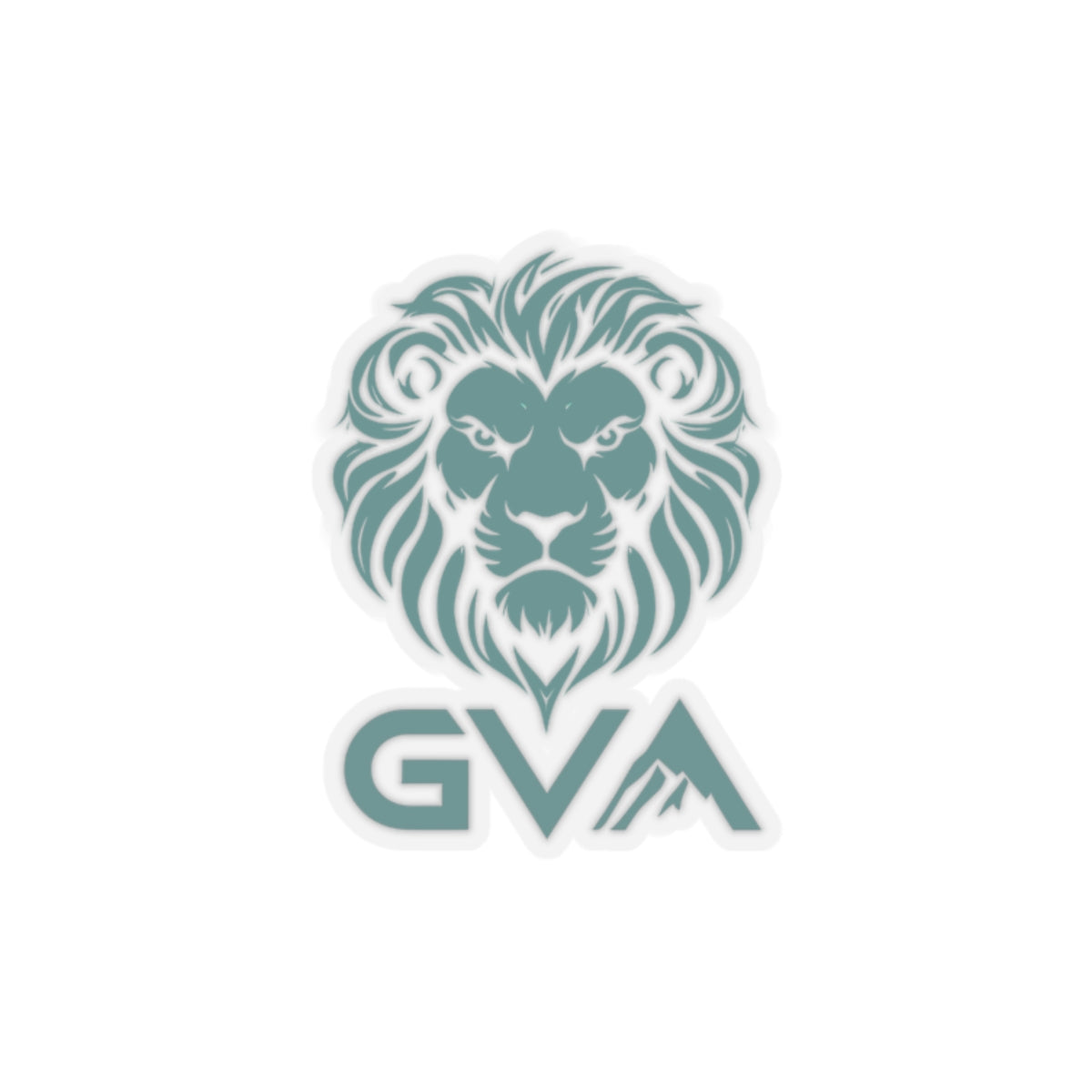 GVA Logo Sticker – Durable Kiss-Cut Design, Glossy Finish, Scratch-Resistant