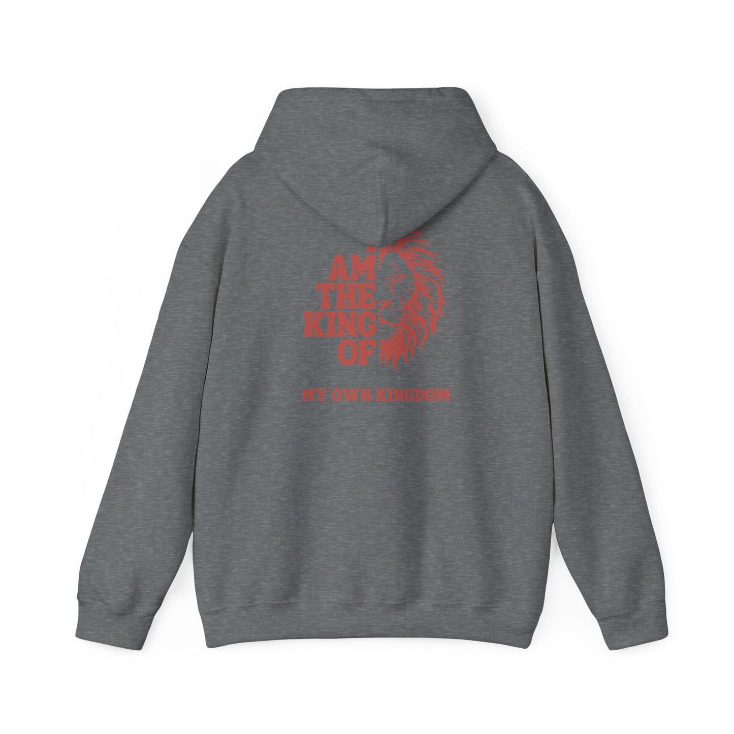 King Design Unisex Heavy Blend Hoodie – Soft Fleece, Warm & Durable for Everyday Wear