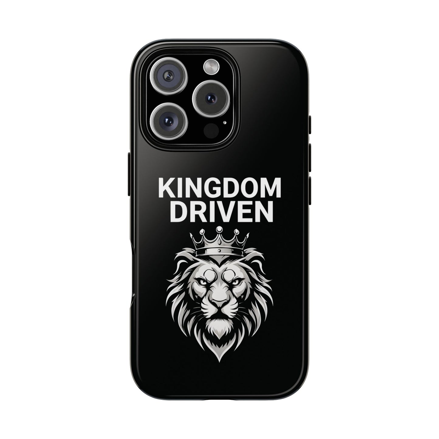 Kingdom Driven Phone Case - Royal Lion Design for iPhone 12 to iPhone 16