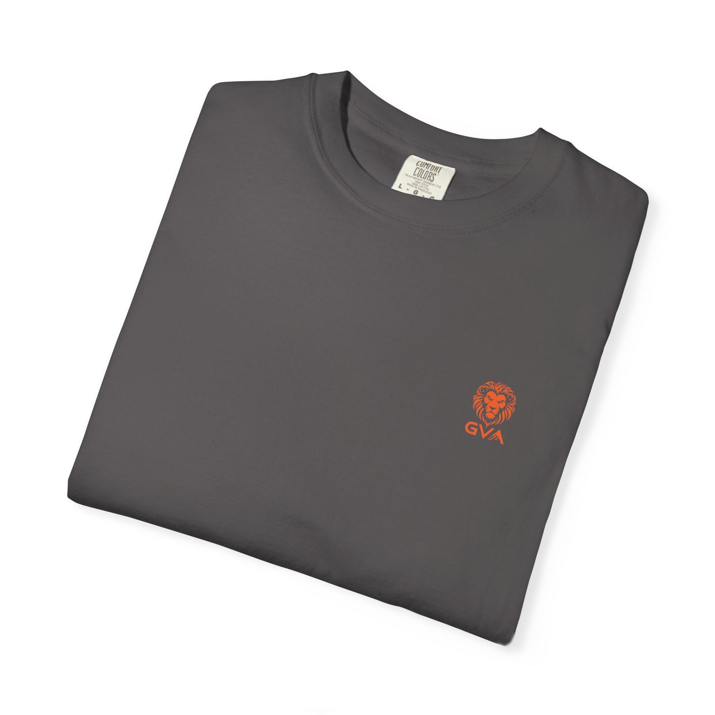 Good Vibes Alpha Orange Unisex Garment-Dyed T-Shirt – Casual Everyday Fit, Streetwear Vibes, Soft Cotton