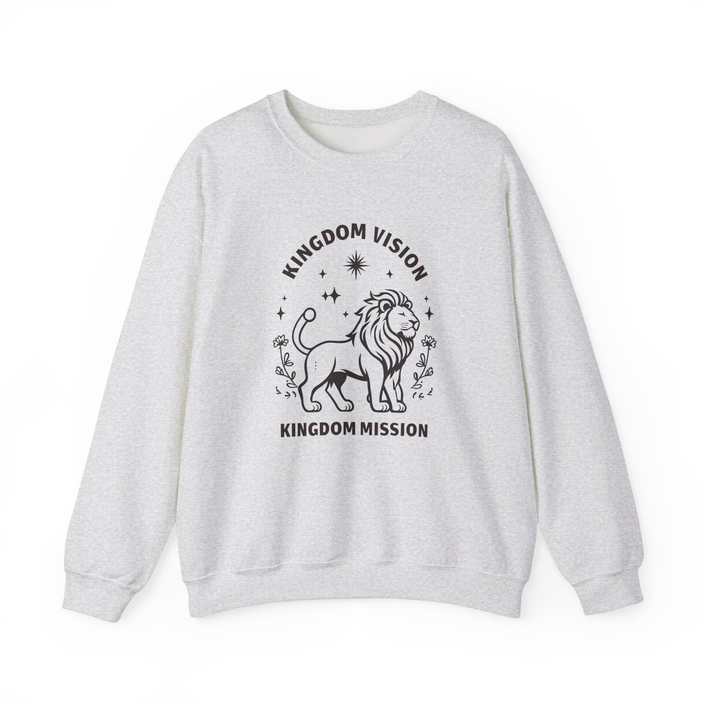 Kingdom Vision Crewneck Sweatshirt – Soft Fleece, Cozy Fit, Everyday Streetwear