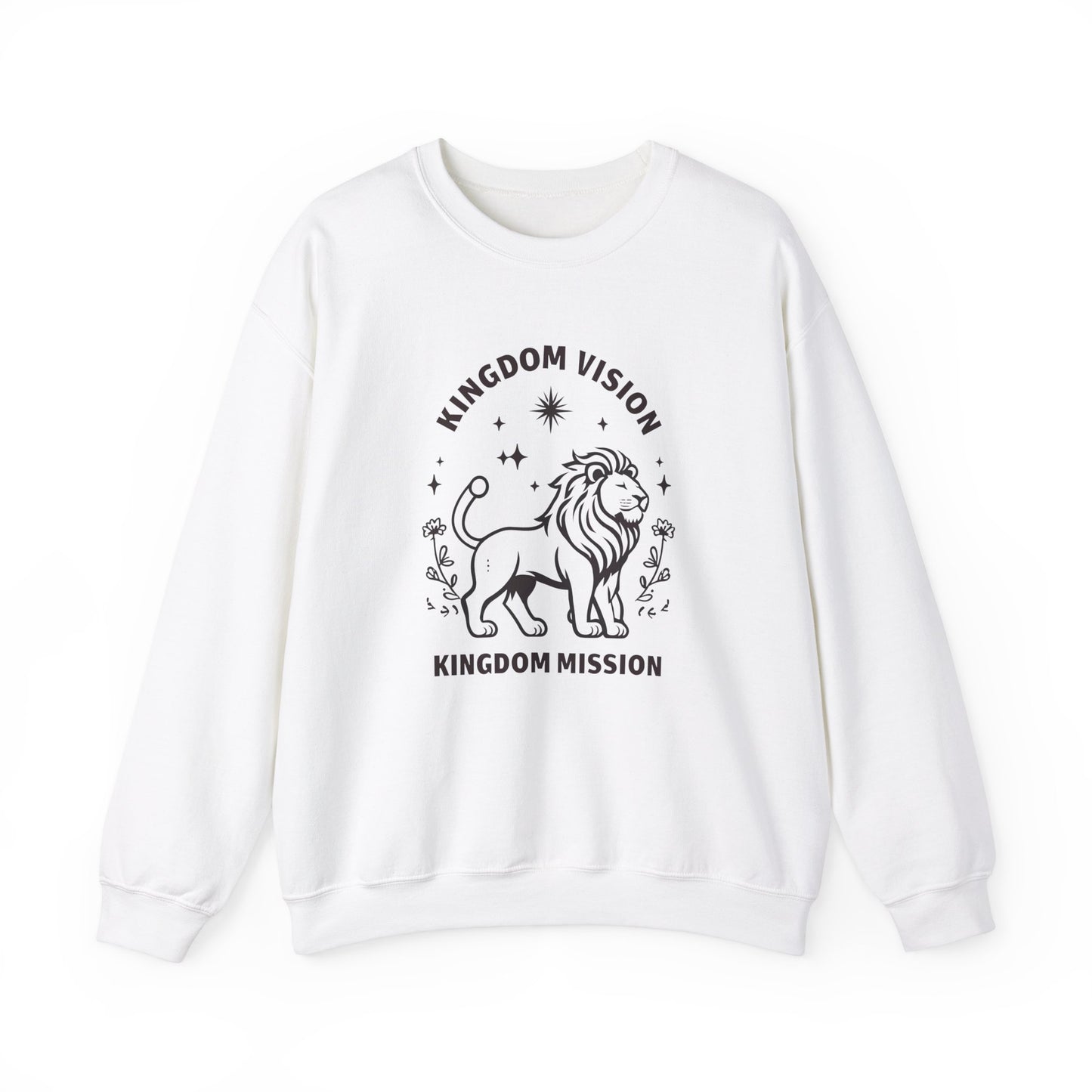Kingdom Vision Crewneck Sweatshirt – Soft Fleece, Cozy Fit, Everyday Streetwear