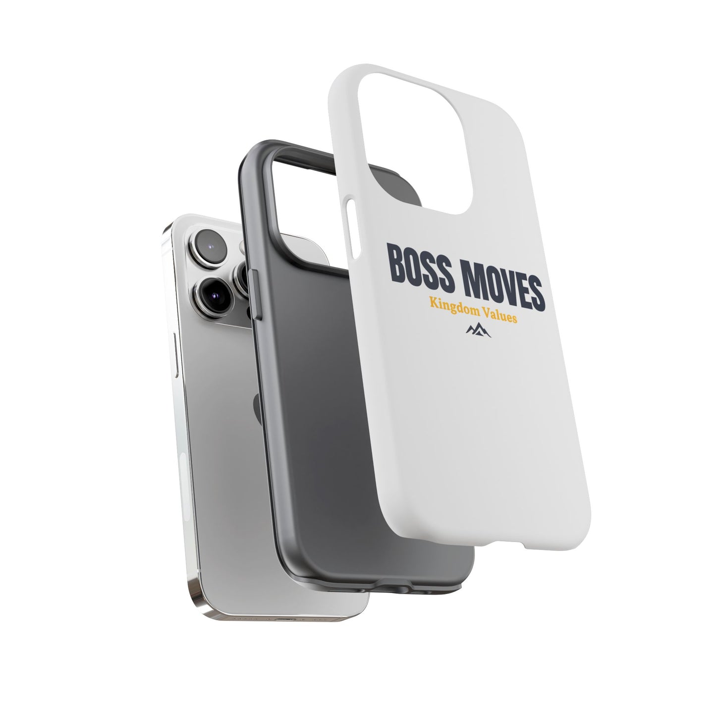 Boss Moves Phone Case - Kingdom Values Design for iPhone 12 to iPhone 16