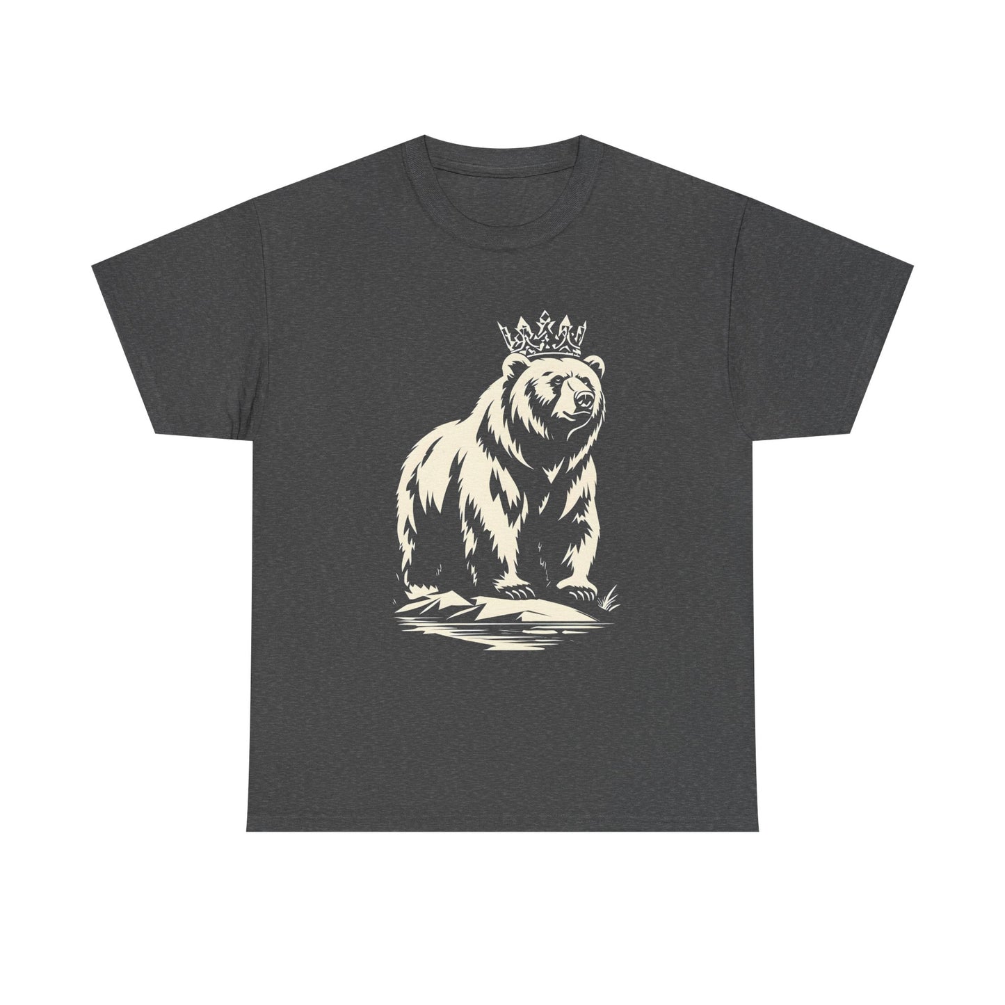 GVA Unisex Heavy Cotton T-Shirt – Durable, Soft Fabric, Everyday Casual Wear