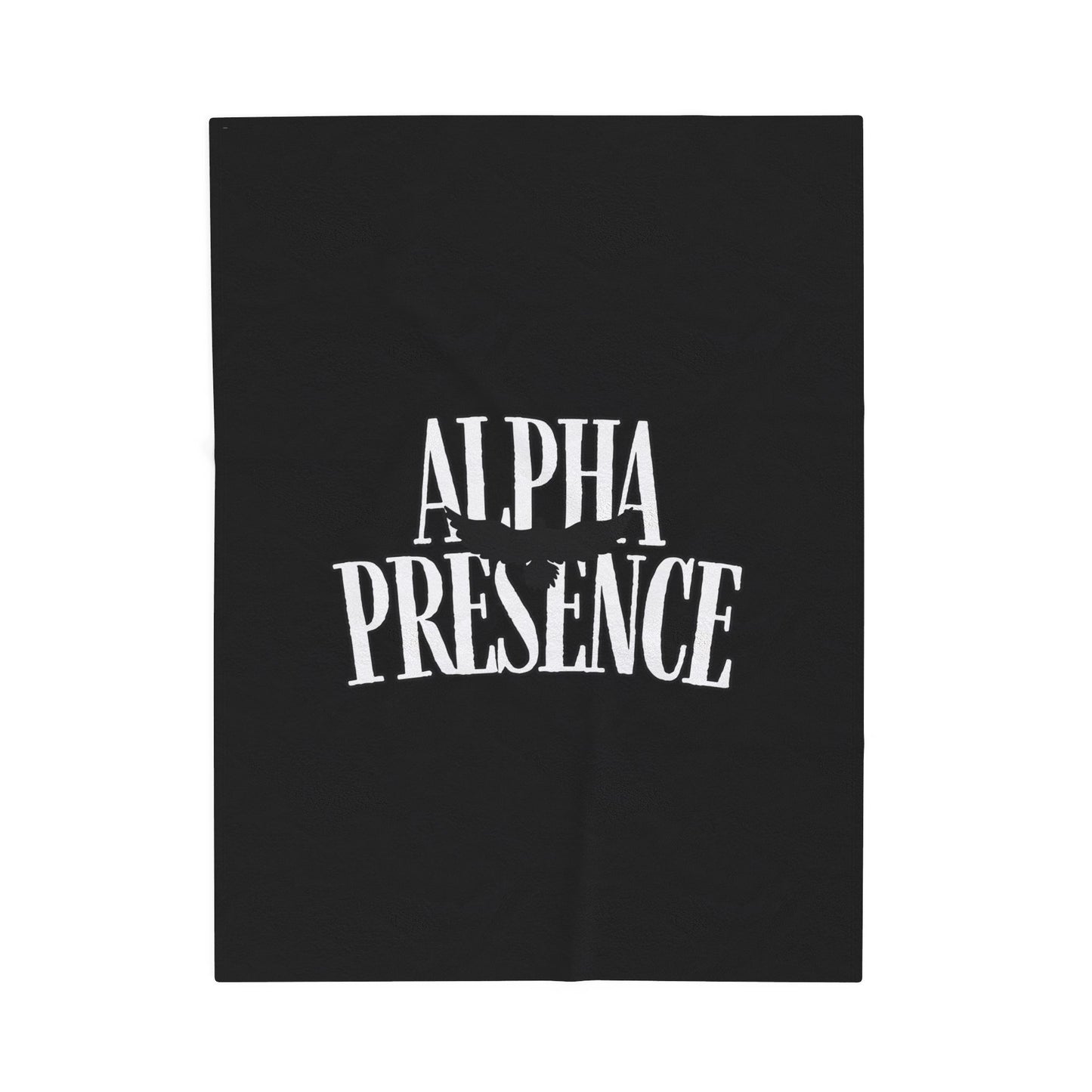 Alpha Presence Plush Blanket (WOB) | Cozy Home Decor, Relaxation Blanket