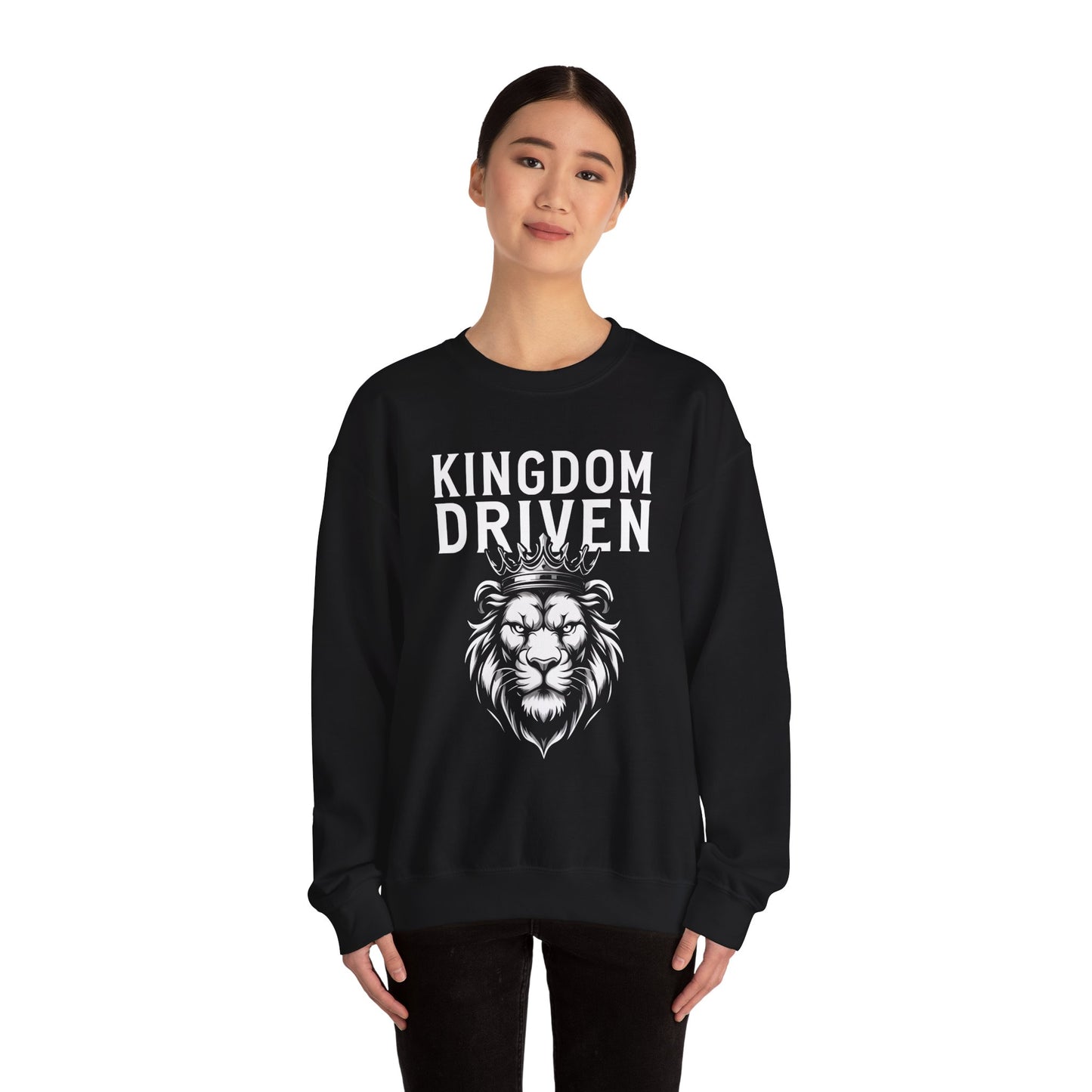 Kingdom Driven Crewneck Sweatshirt – Soft Fleece, Casual Comfort, Everyday Streetwear